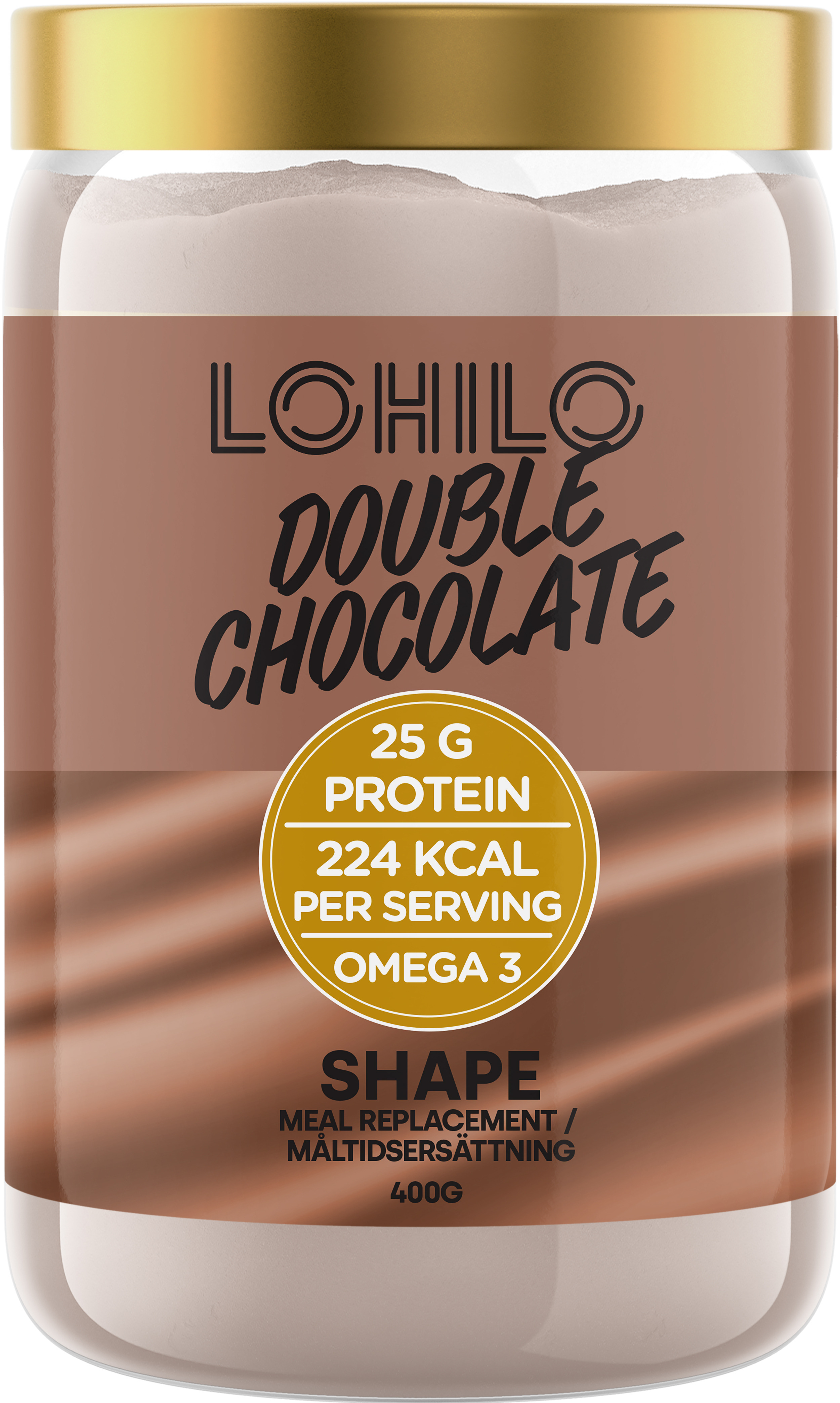 Lohilo Shape Double Chocolate 400 g