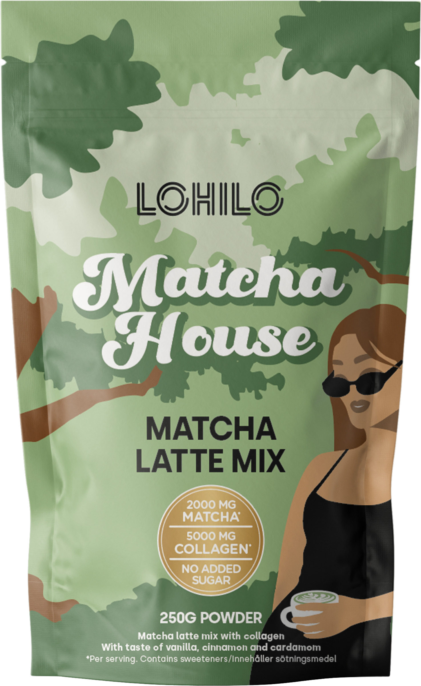 LOHILO Matcha Latte Mix 250 g