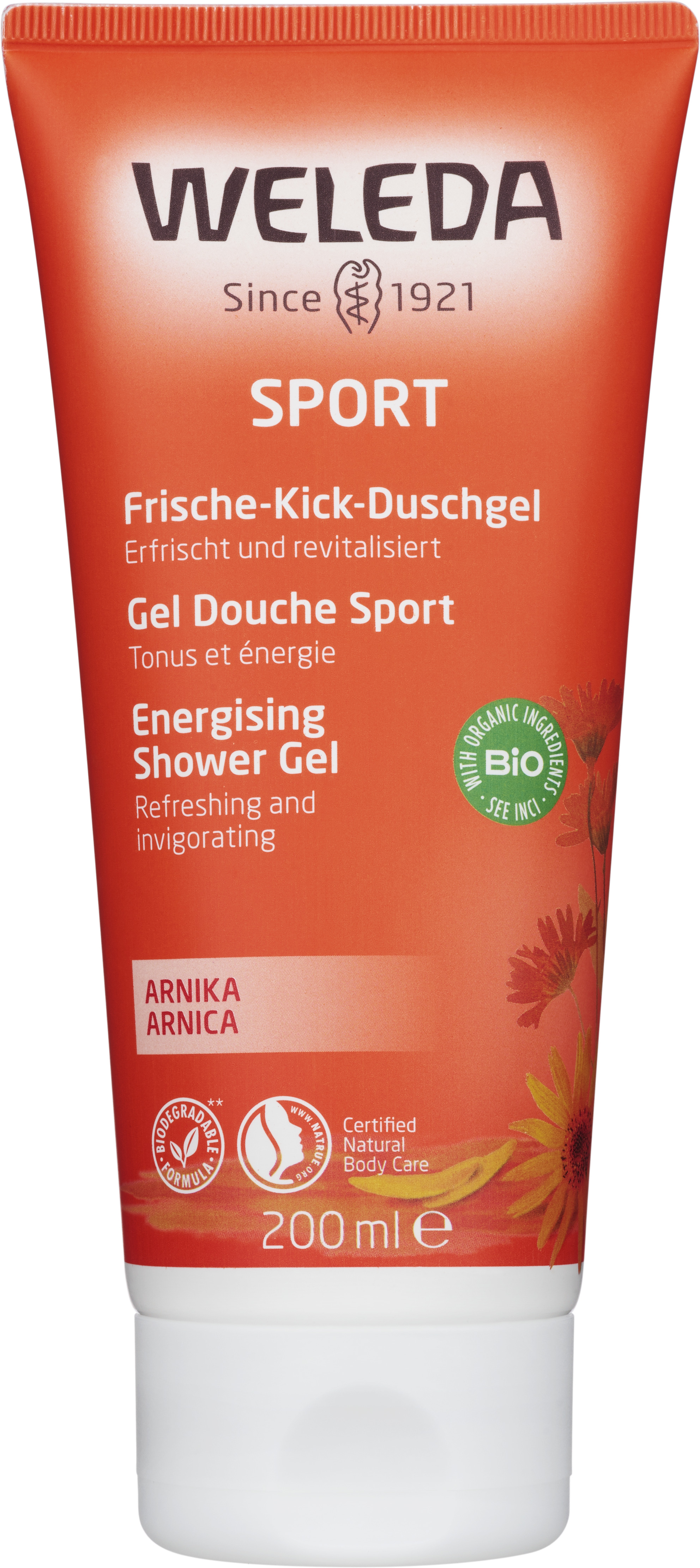Weleda Sport Arnica Energising Shower Gel 200 ml