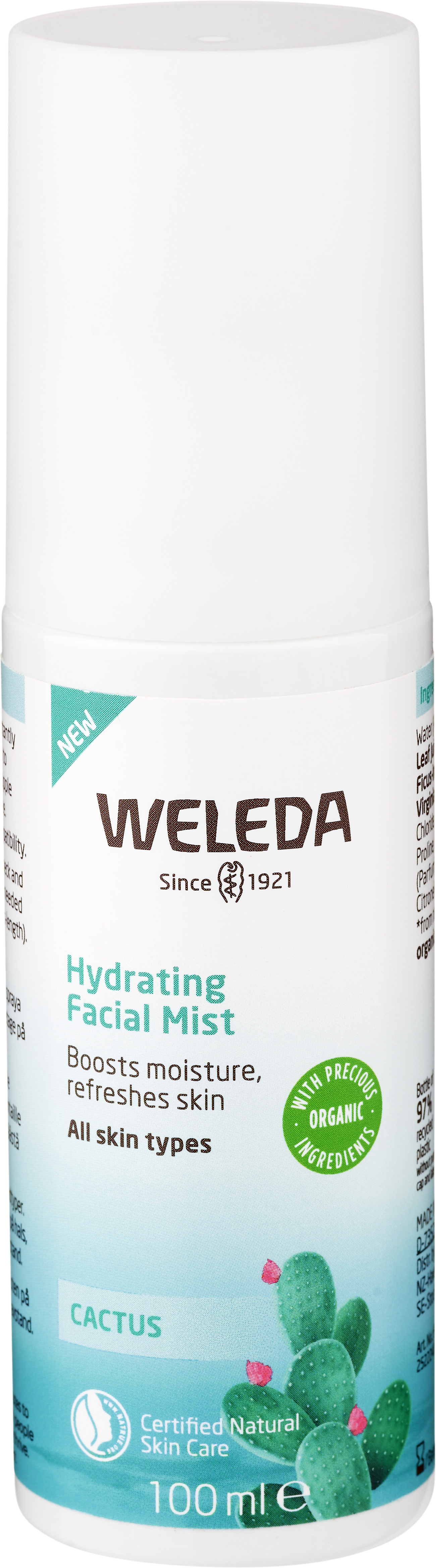 Weleda Cactus Hydrating Facial Mist 100 ml
