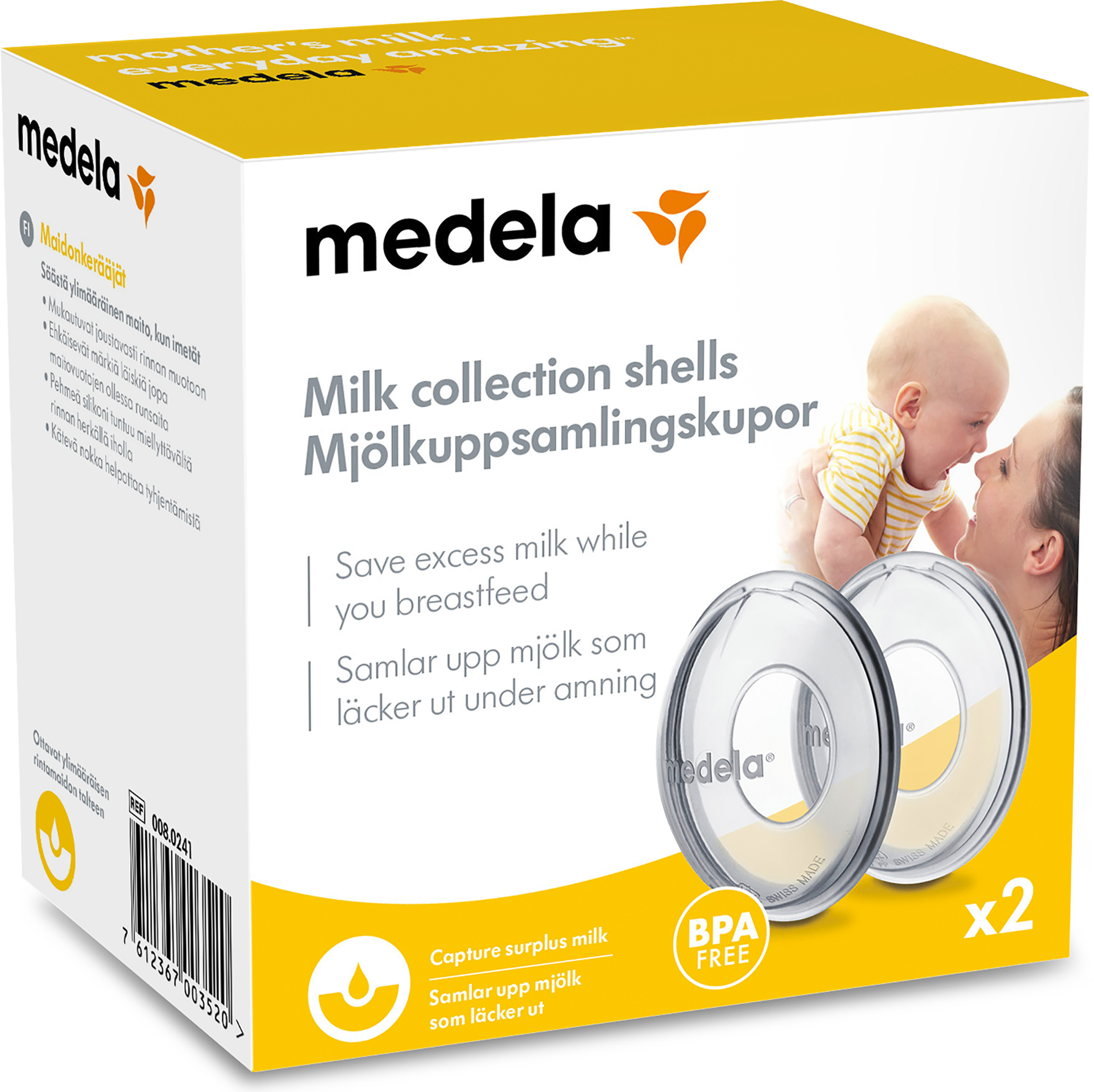 Medela Mjölkuppsamlingskupor 2 st