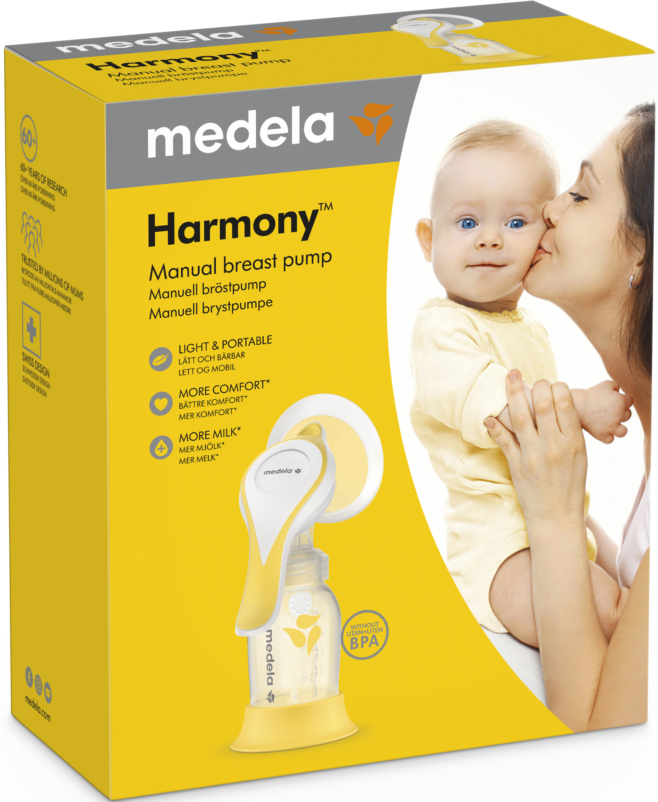 Medela Harmony Manuell Bröstpump