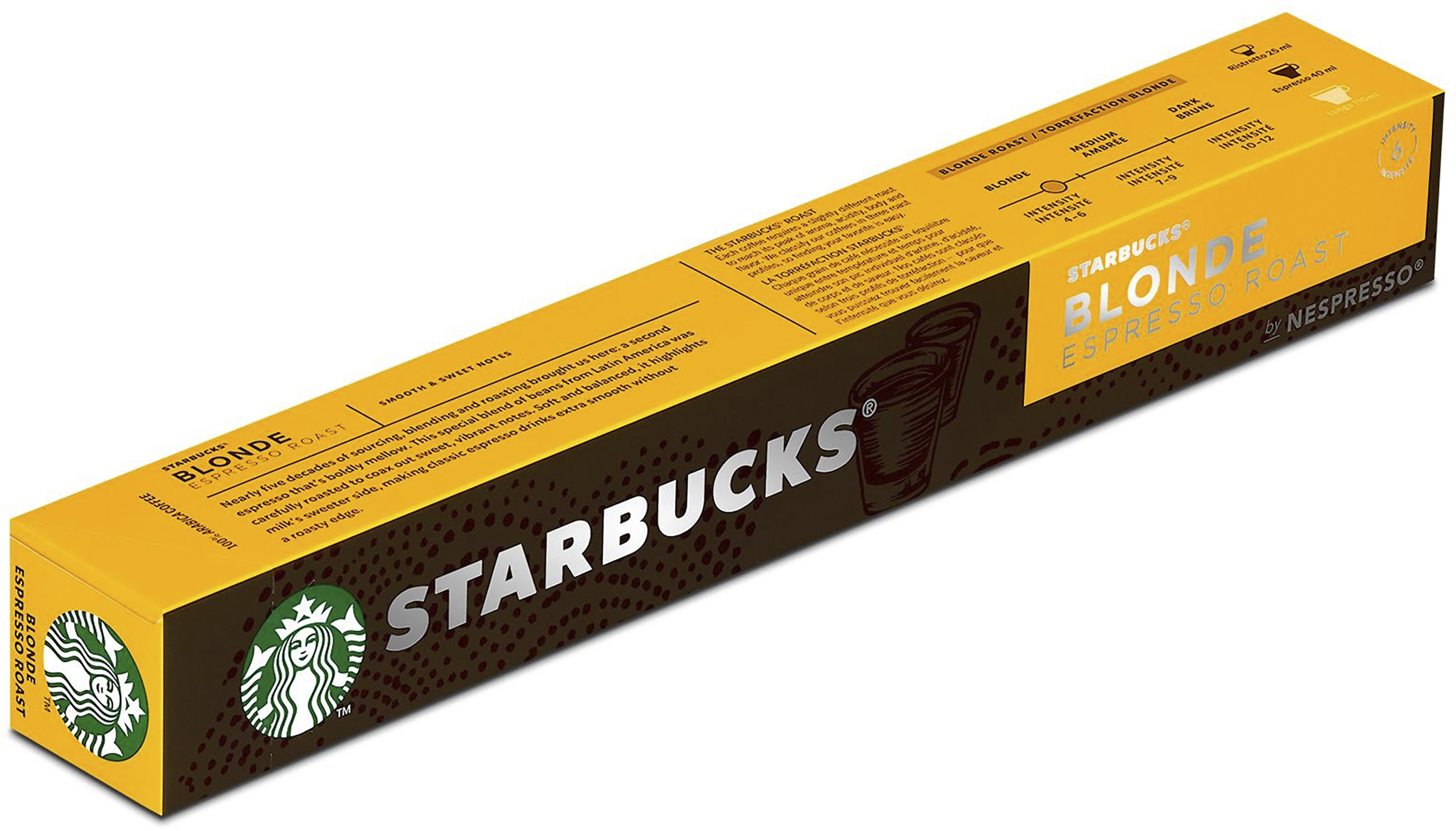 STARBUCKS Starbucks by Nespresso Blonde Espresso Roast 10 st