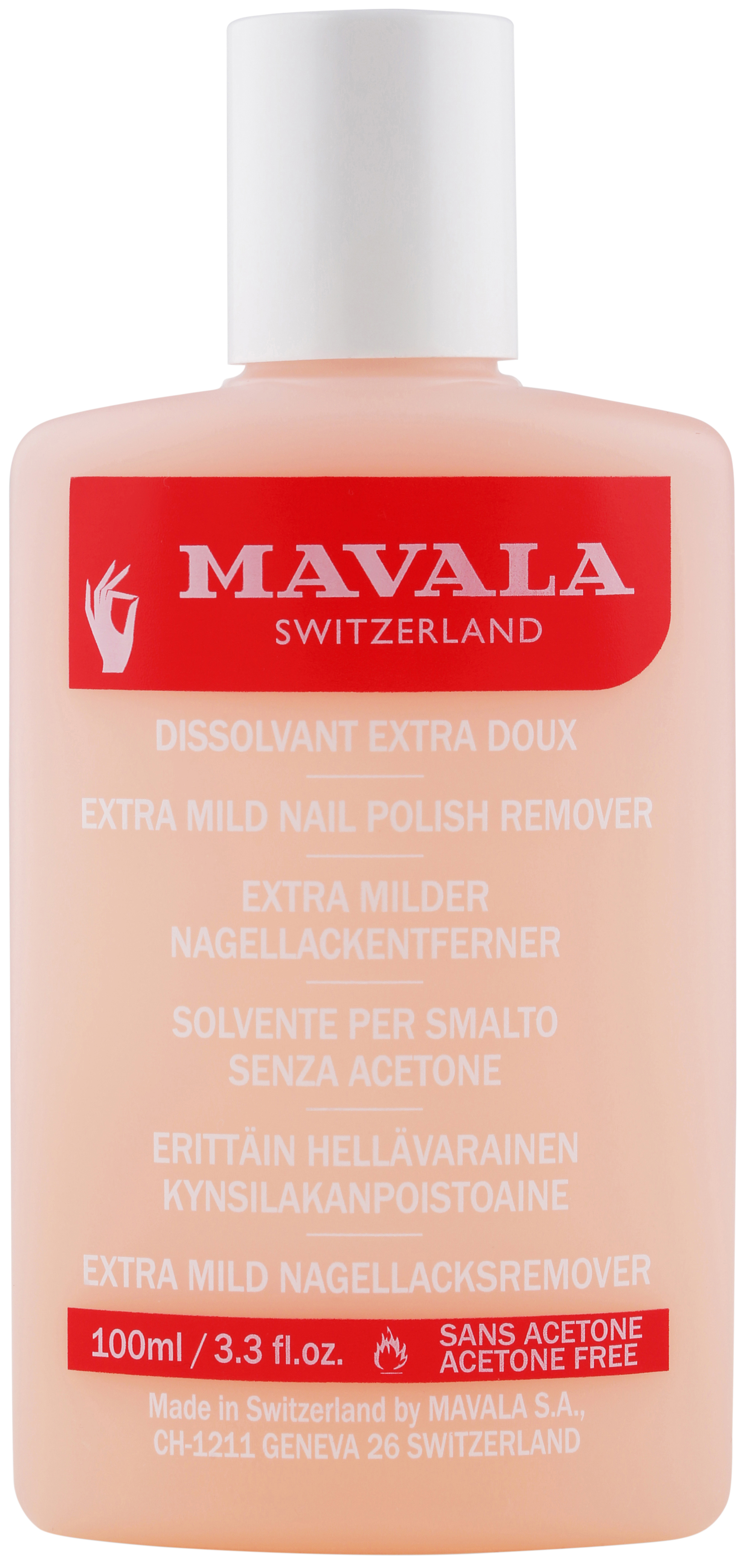 Mavala Extra mild nagellacksremover 100 ml