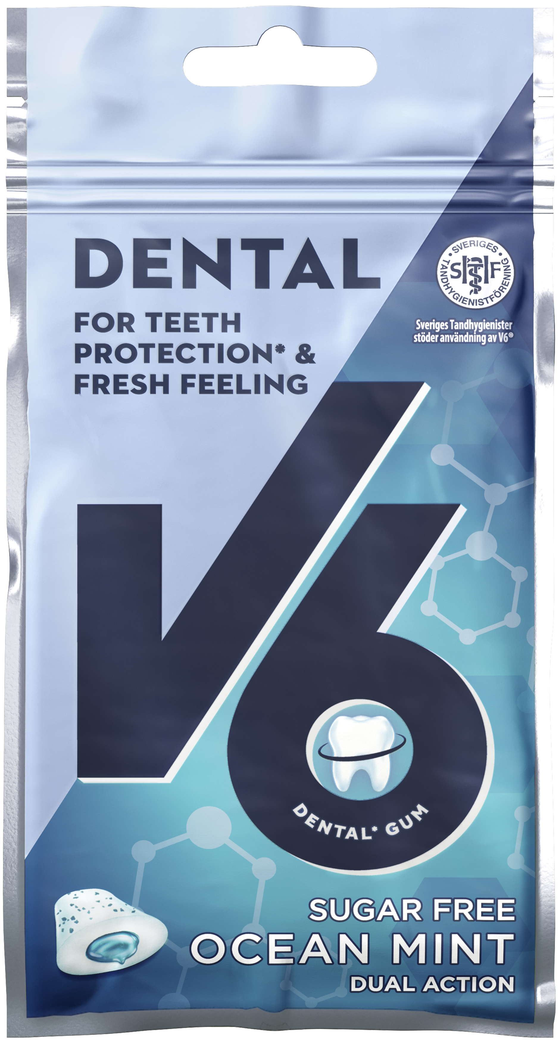 V6 Dental Dual Action Ocean Mint 30 g