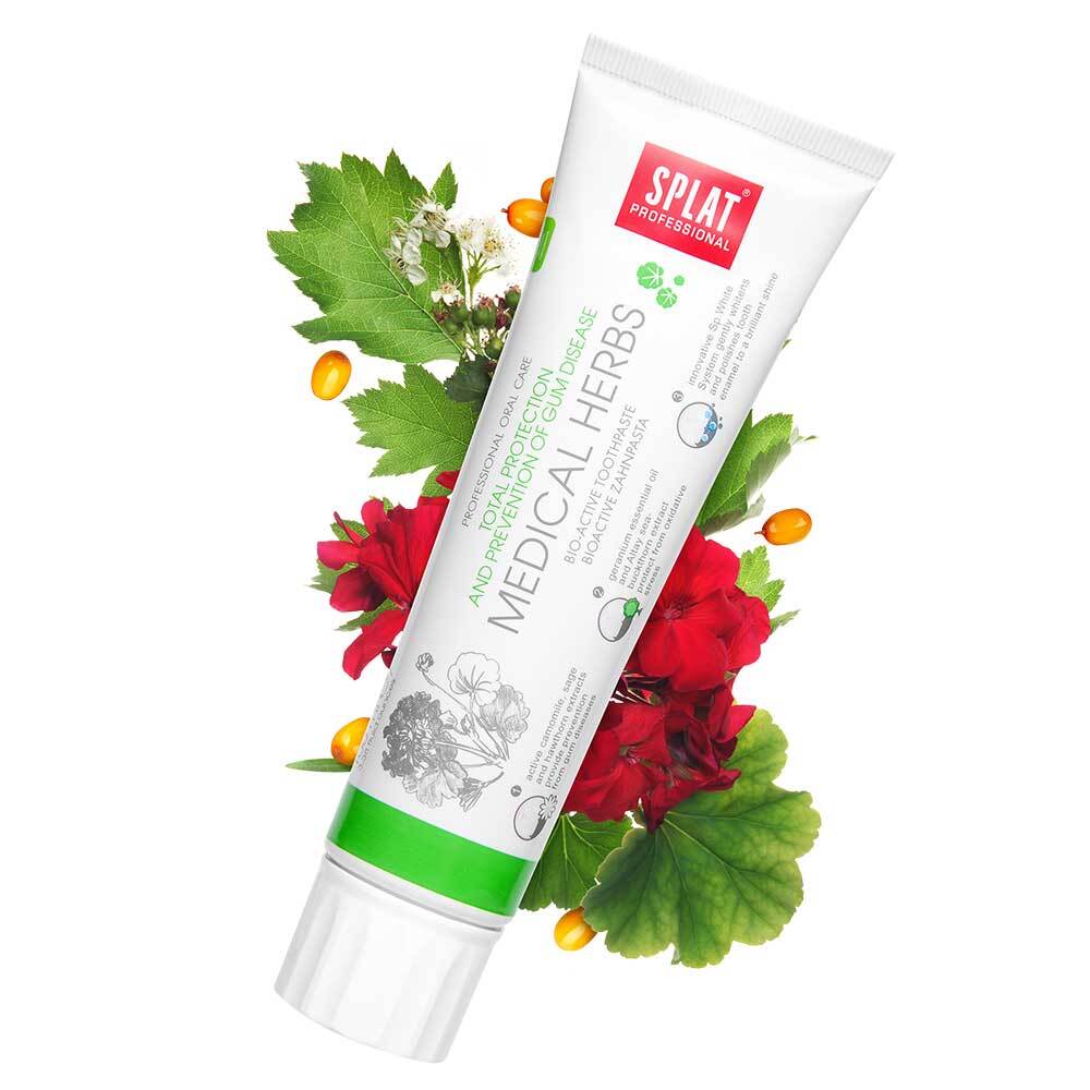 Köp Splat Medical Herbs Tandkräm 100 ml | Apohem