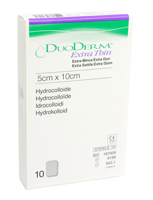 DuoDERM Extra Thin 5x10cm 10 st