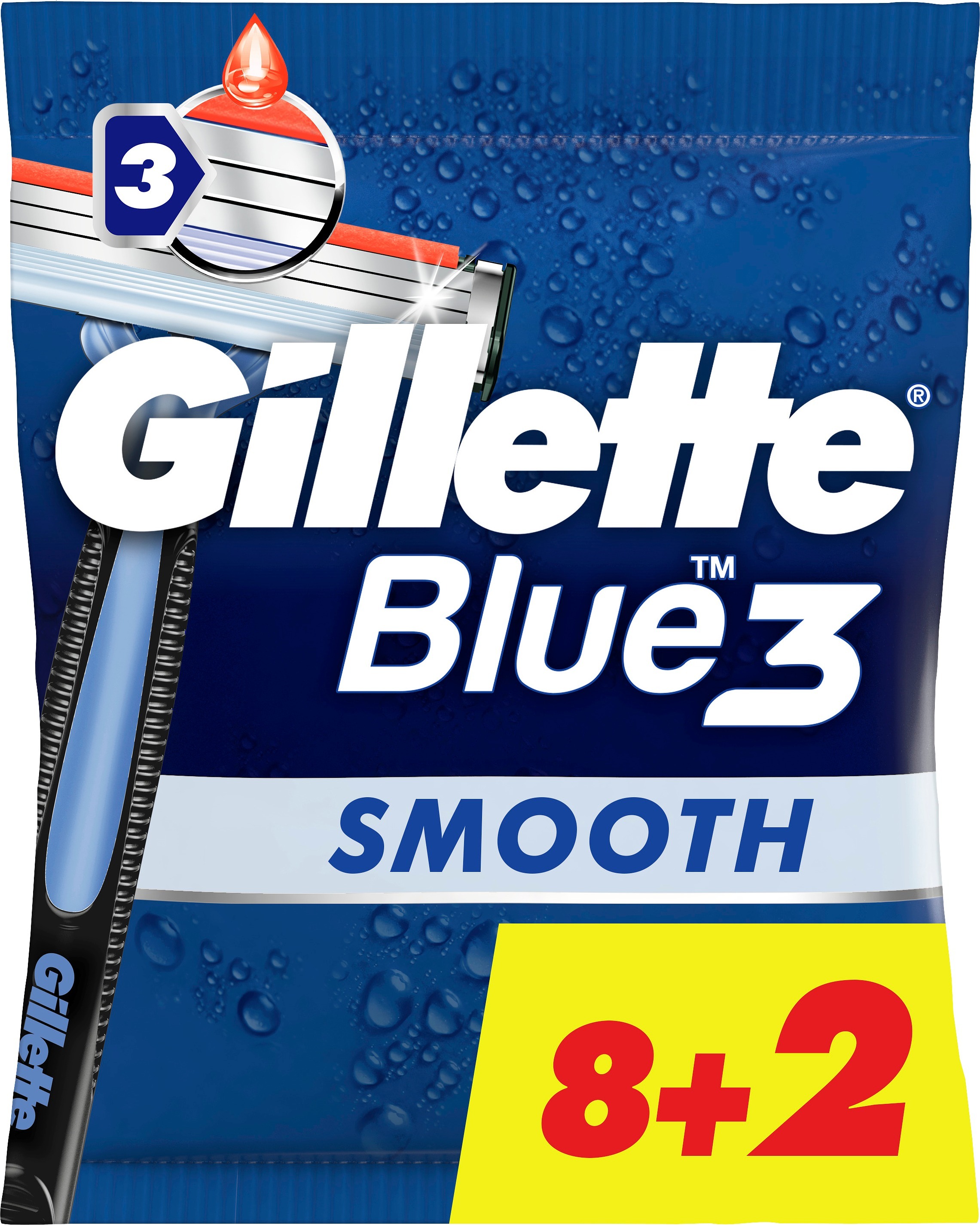 Gillette Blue3 Engångsrakhyvlar 10 st