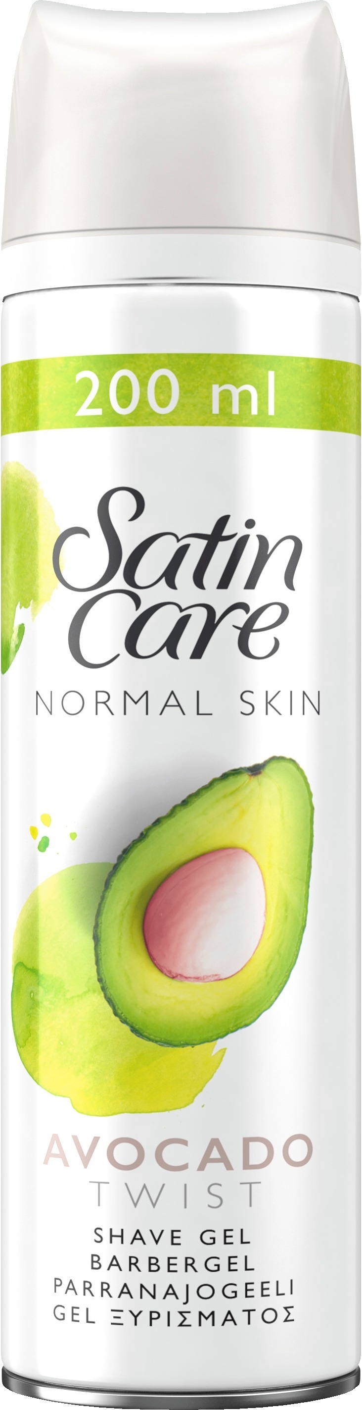 Gillette Venus Satin Care Normal Skin Avocado Twist Rakgel 200 ml