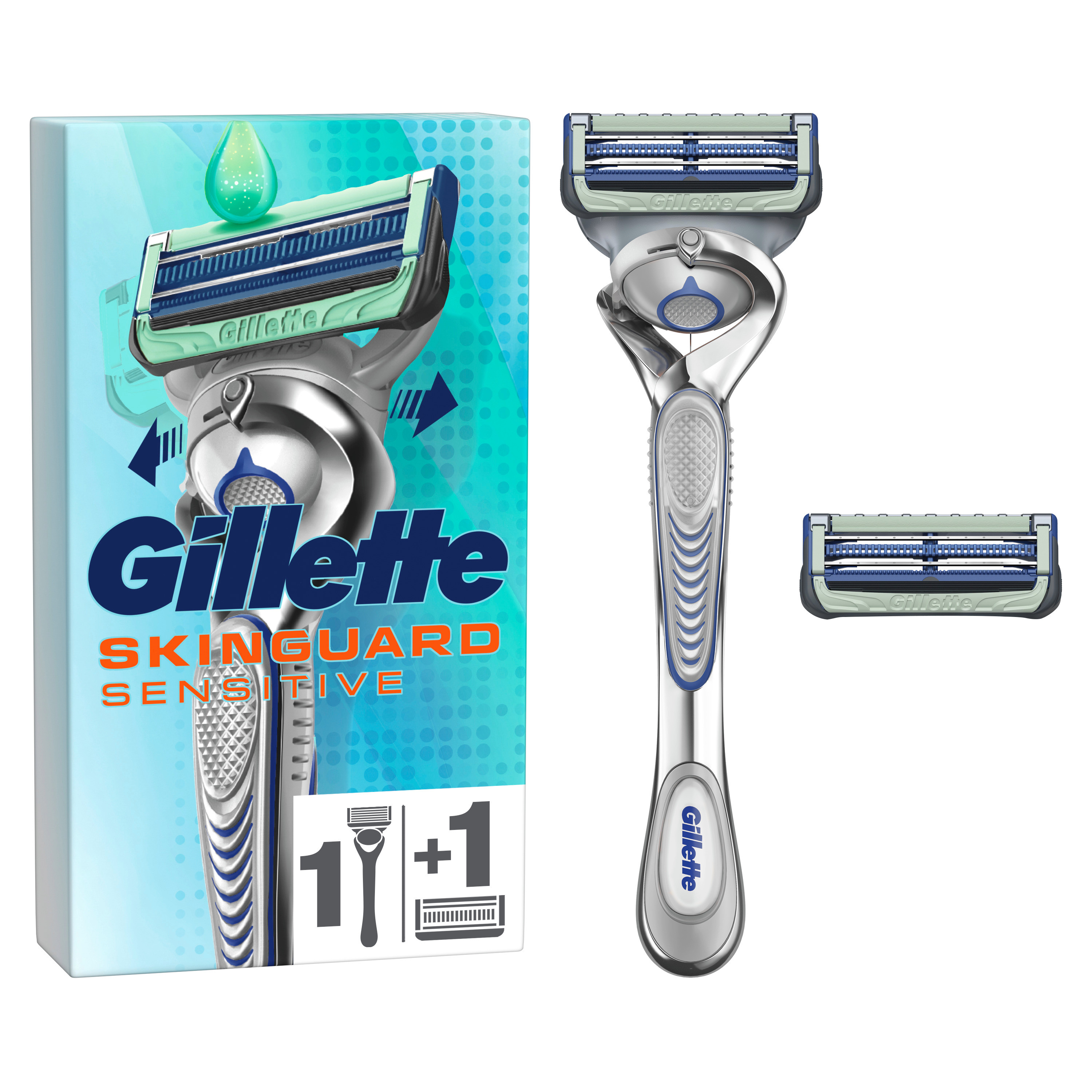 Gillette Skinguard Sensitive Flex Aloe Rakhyvel 1 st