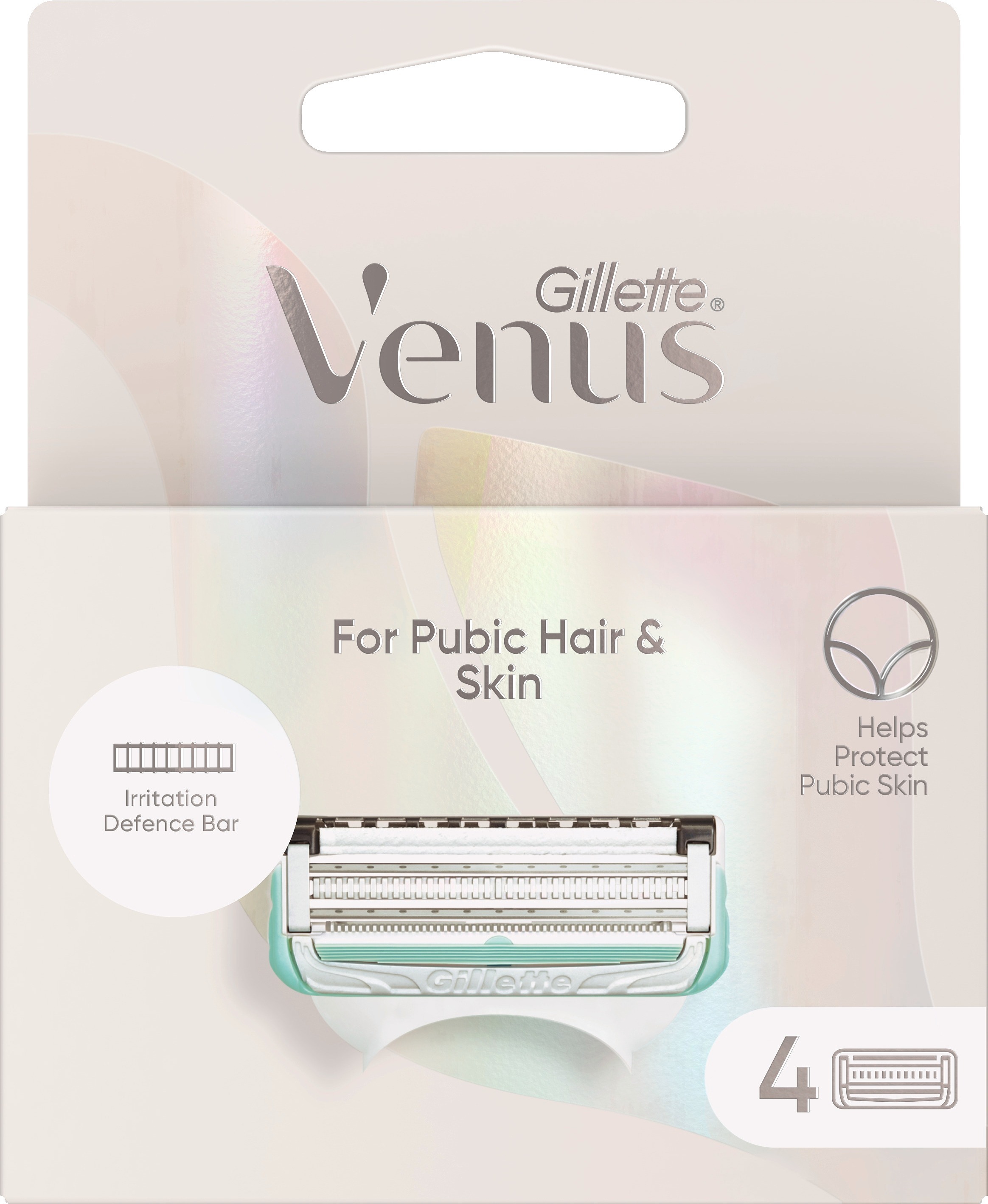 Gillette Venus Rakblad för intimområdet 4 st