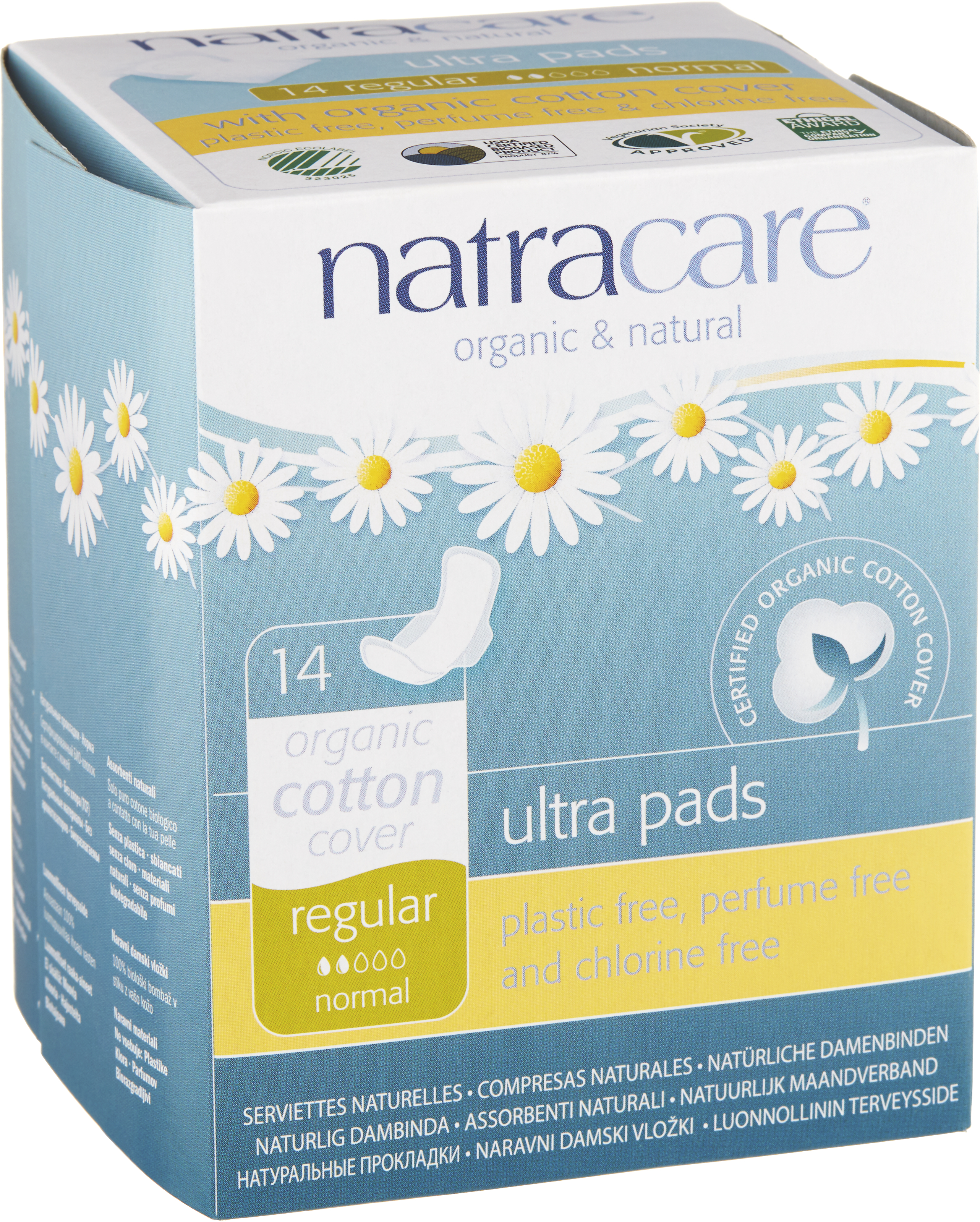 Natracare Binda ultra normal med vingar 14 st
