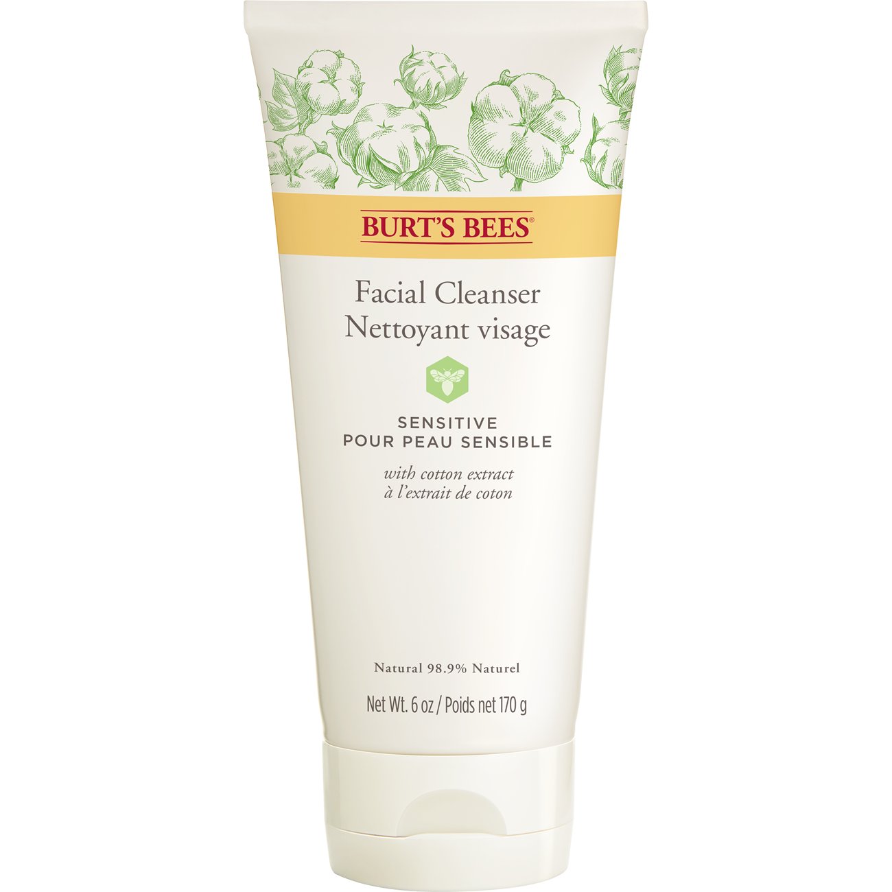 Burt's Bees Sensitive Skin Facial Cleanser 170 g