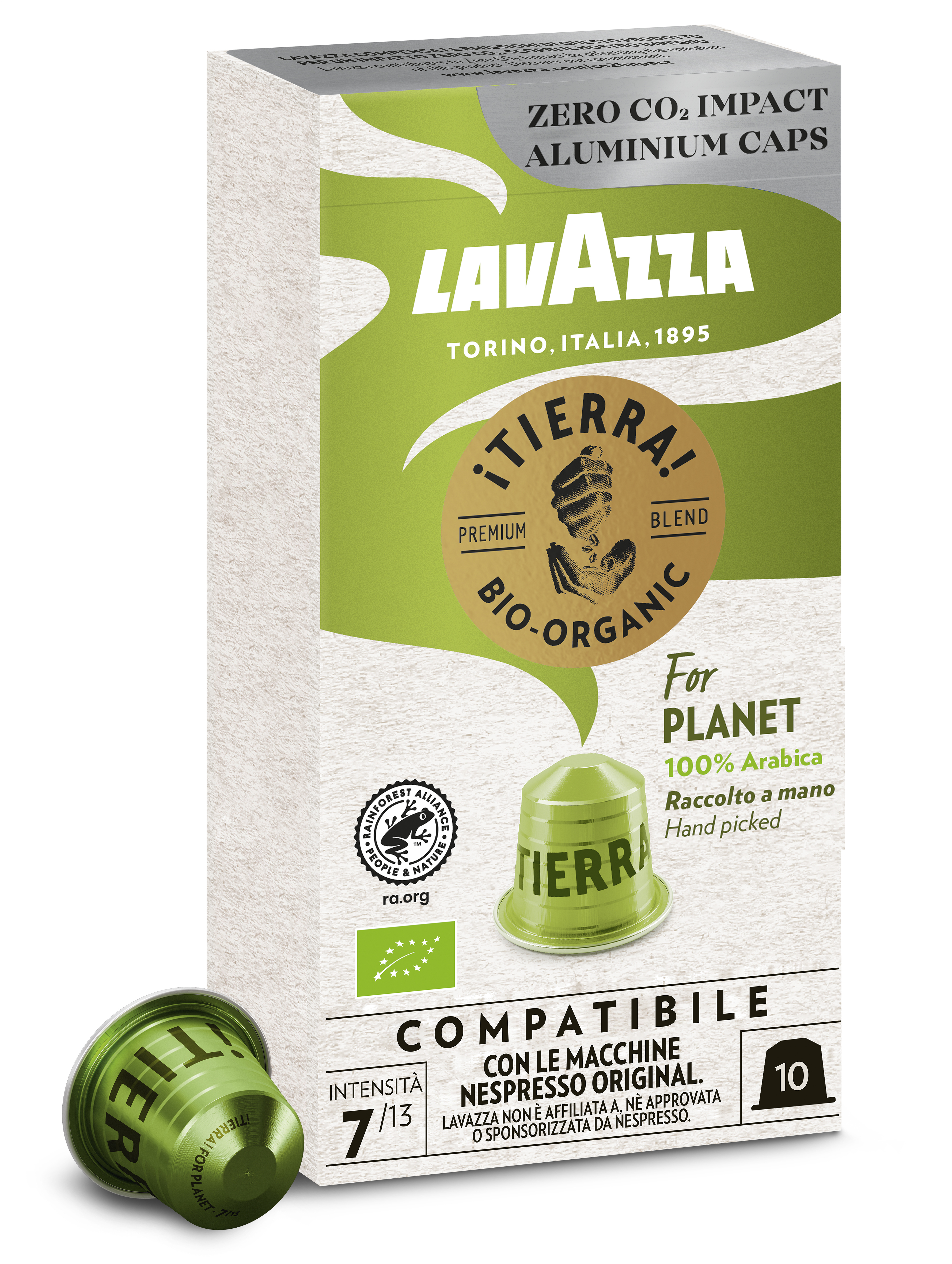 LAVAZZA Tierra! For Planet Kaffekapslar 10 st