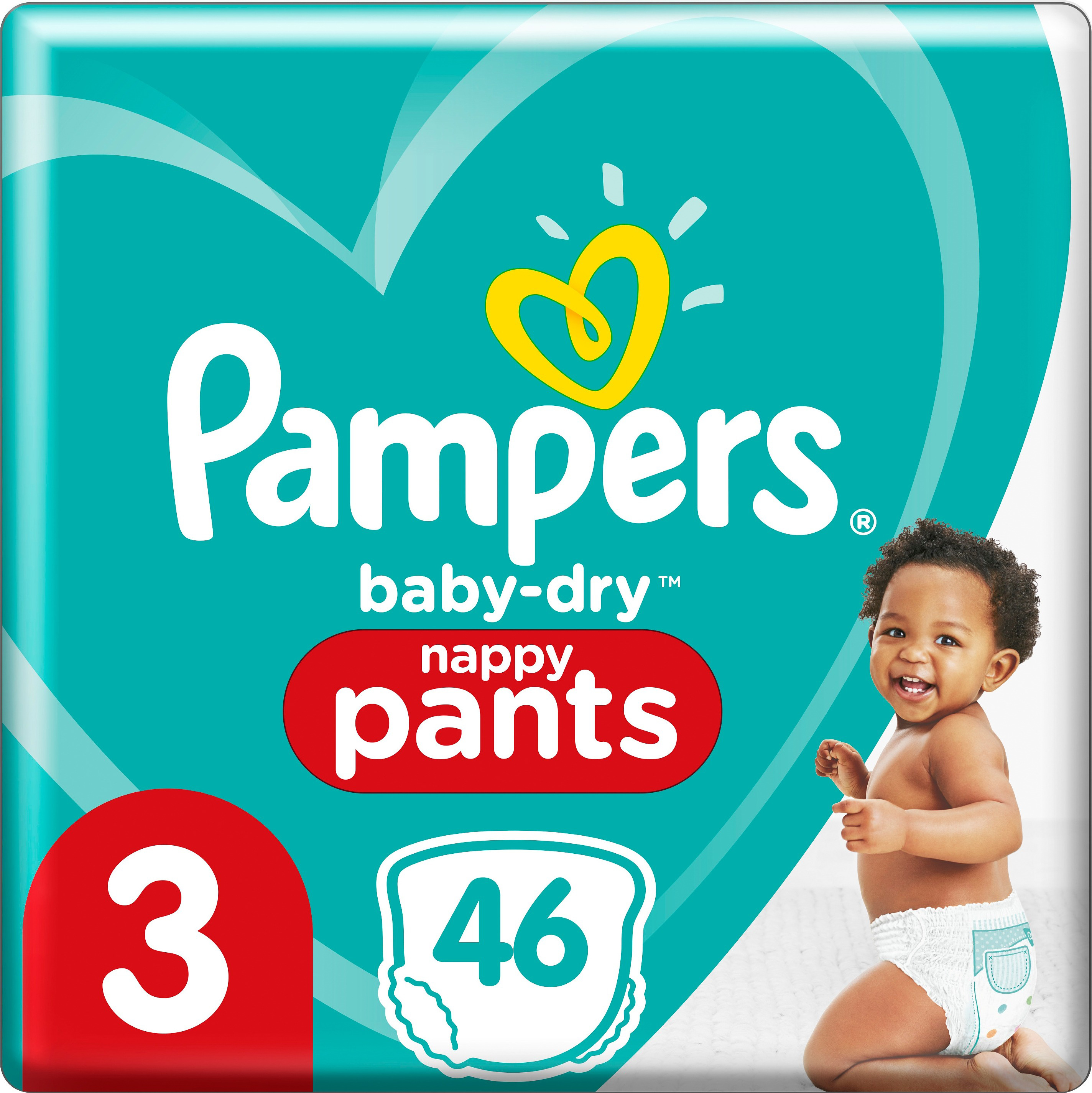 Pampers Baby-Dry Pants 3 (6-11 kg) 44 st