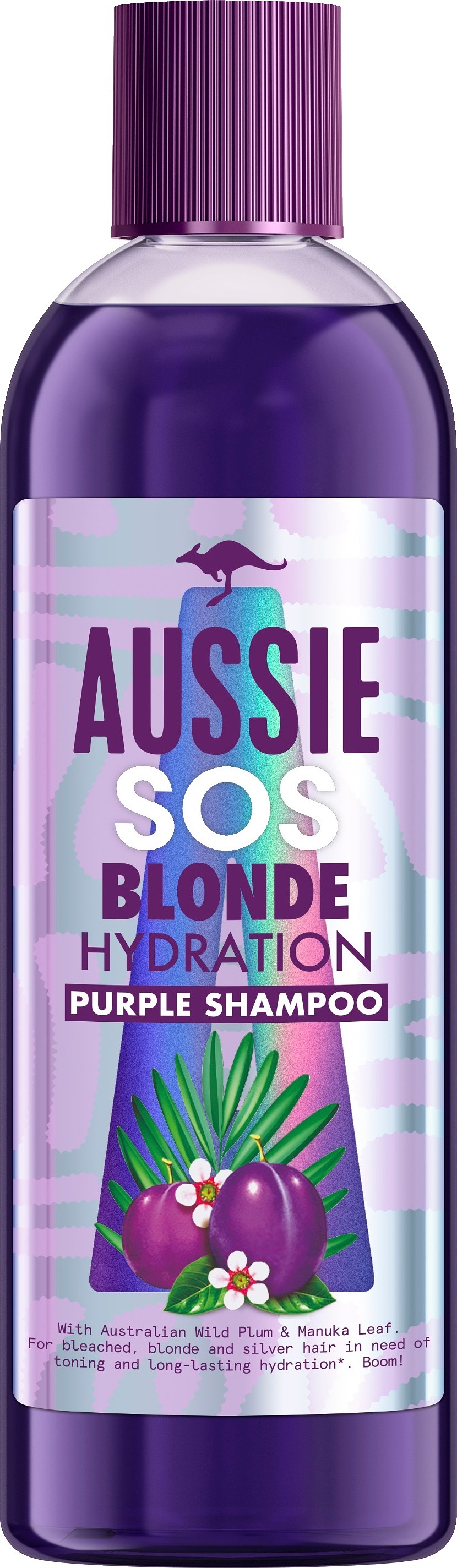 Aussie SOS Blonde Hydration Purple Shampoo 200 ml