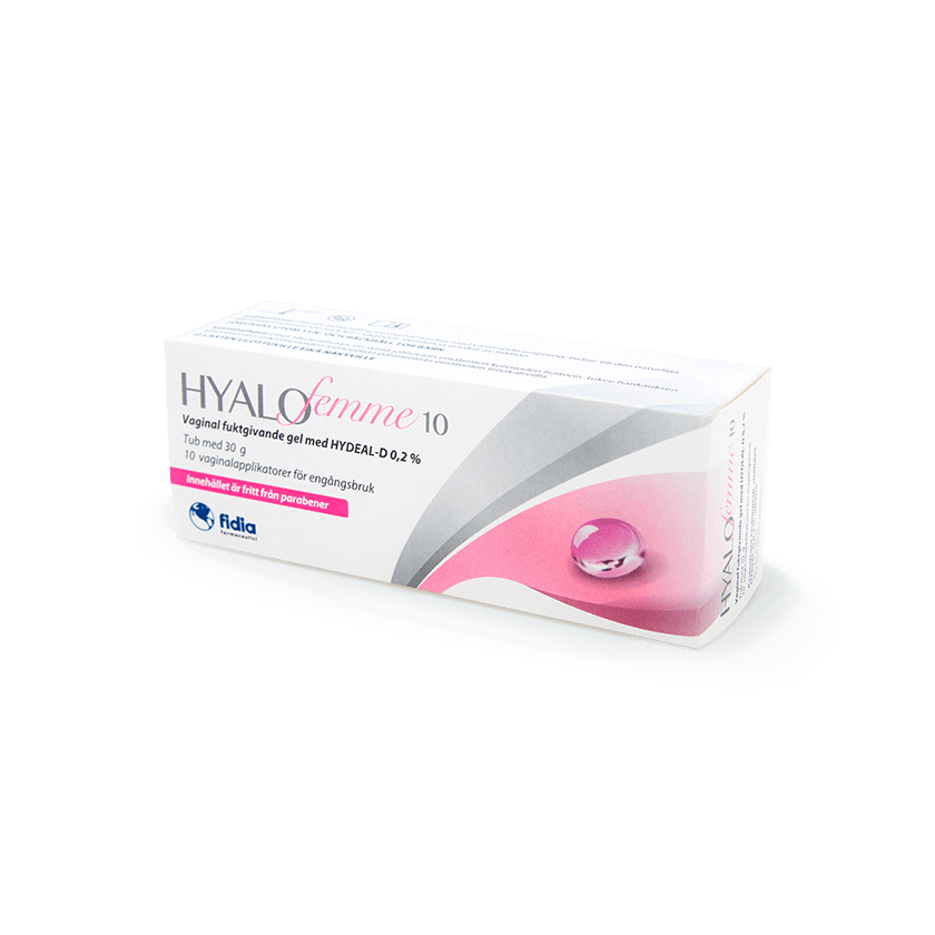 Hyalofemme Vaginal Fuktgivande Gel & Applikatorer 10 st