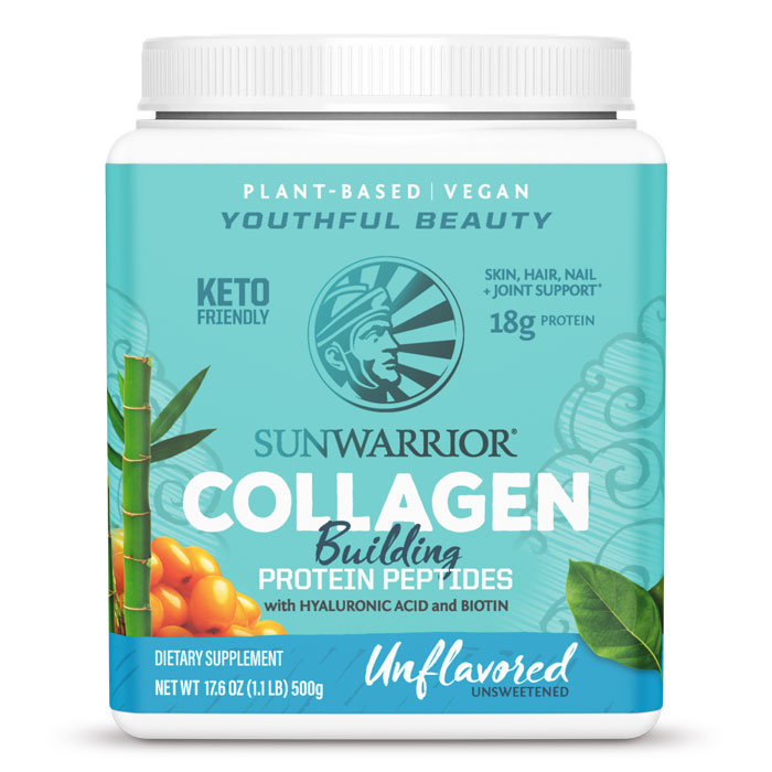Sunwarrior Collagen Protein Peptides Naturell 500 g