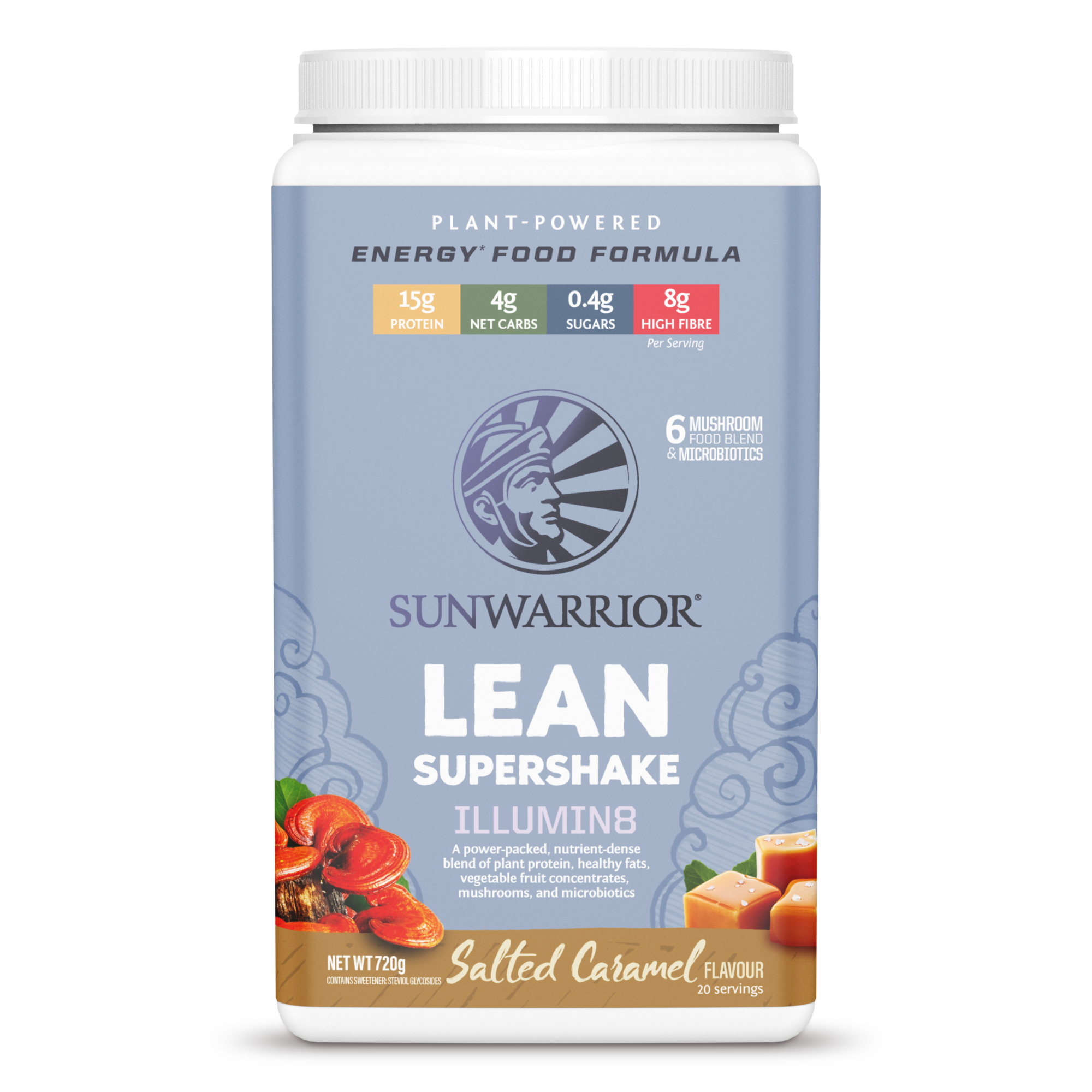 Sunwarrior Lean Meal Supershake Salt Karamell 720 g