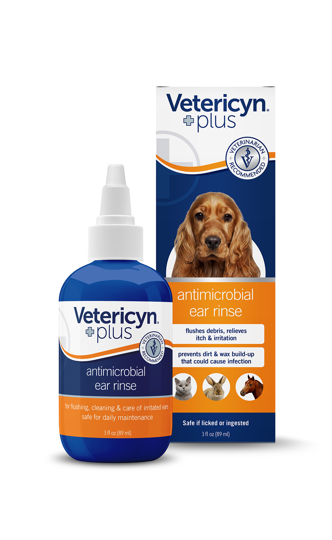 Vetericyn Plus Vetericyn Plus Antimicrobial Ear Rinse 89 ml