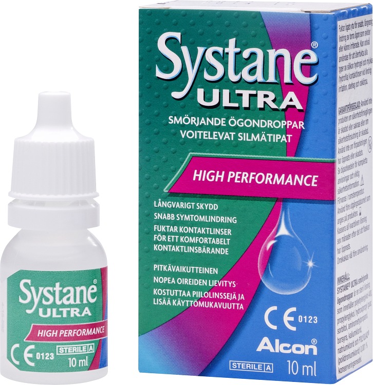 Systane Ultra Smörjande Ögondroppar 10 ml