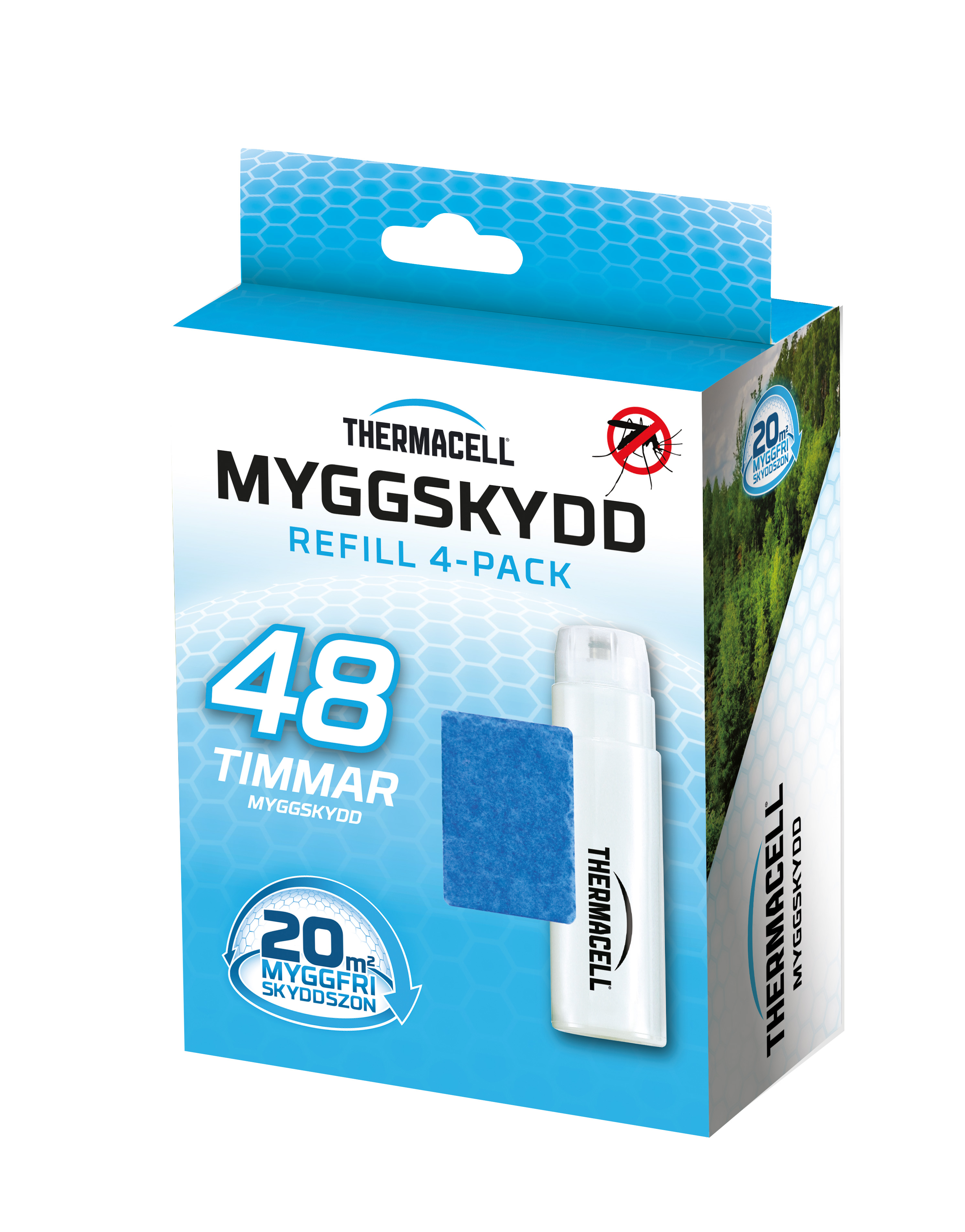 Thermacell Myggskydd Refill 48h 4-pack