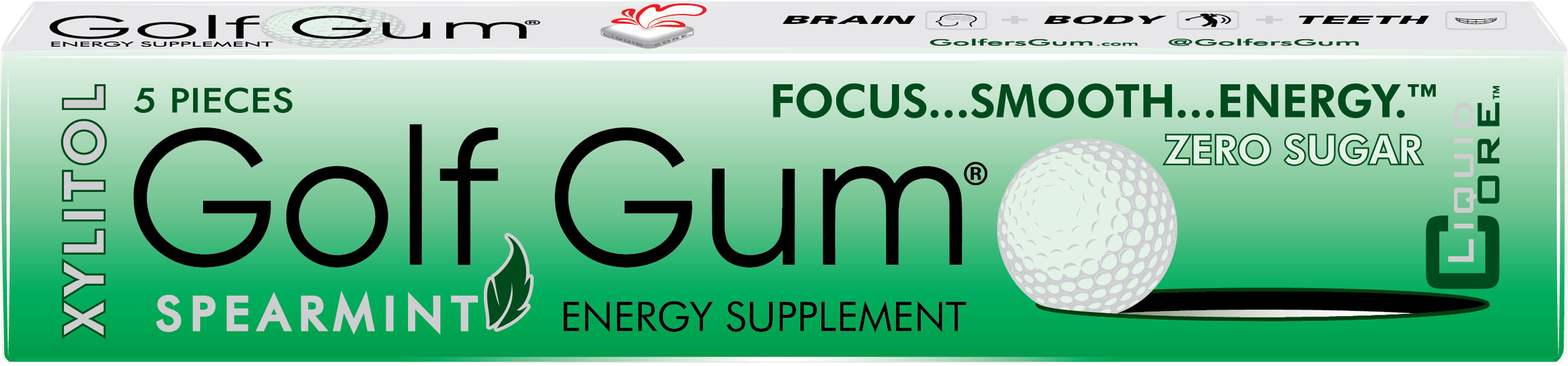 Golf Gum Tuggummi 5 bitar