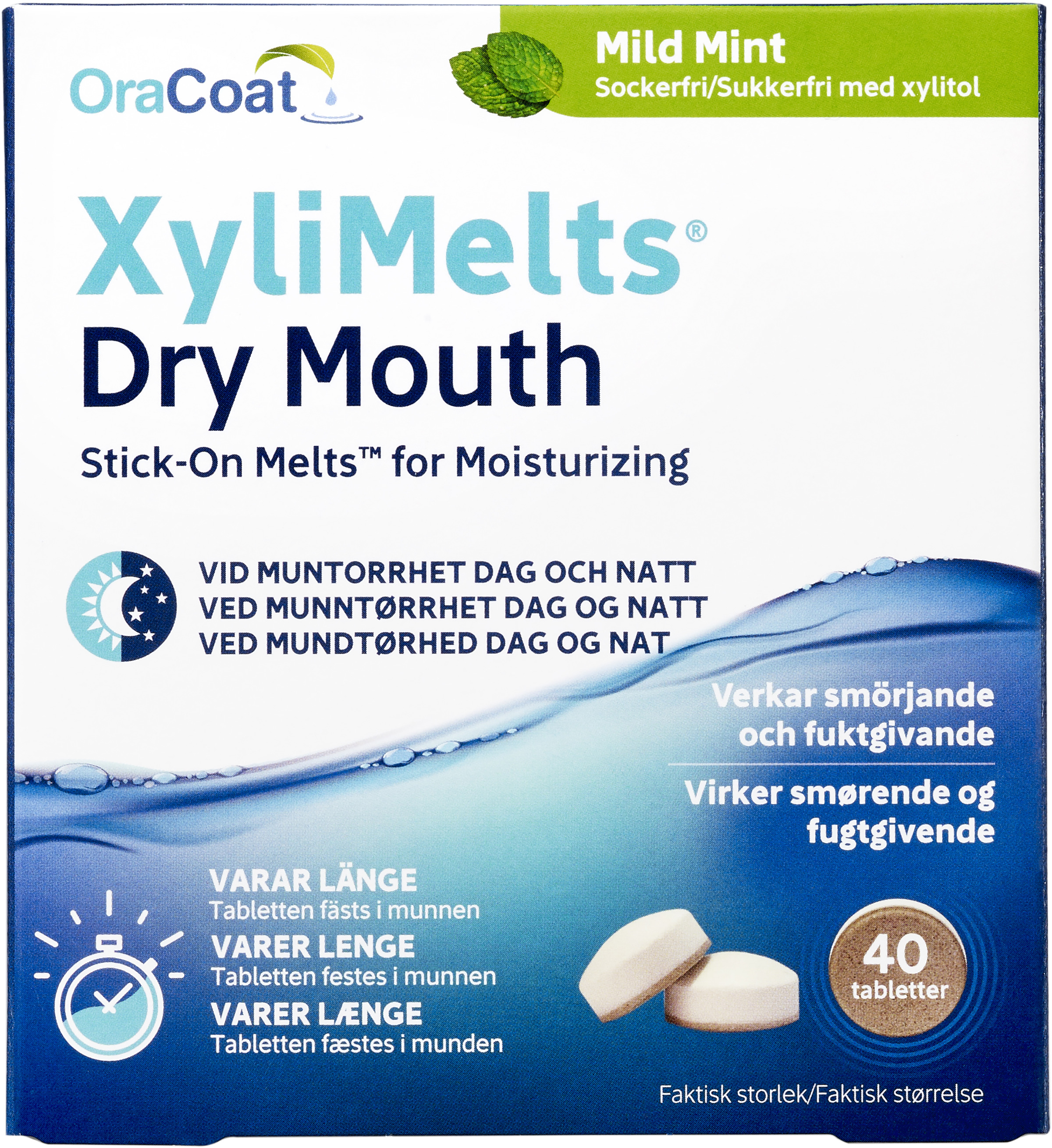 XyliMelts Vid Muntorrhet 40 st