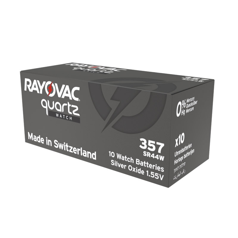 Rayovac SR44/357 Batterier 10 st