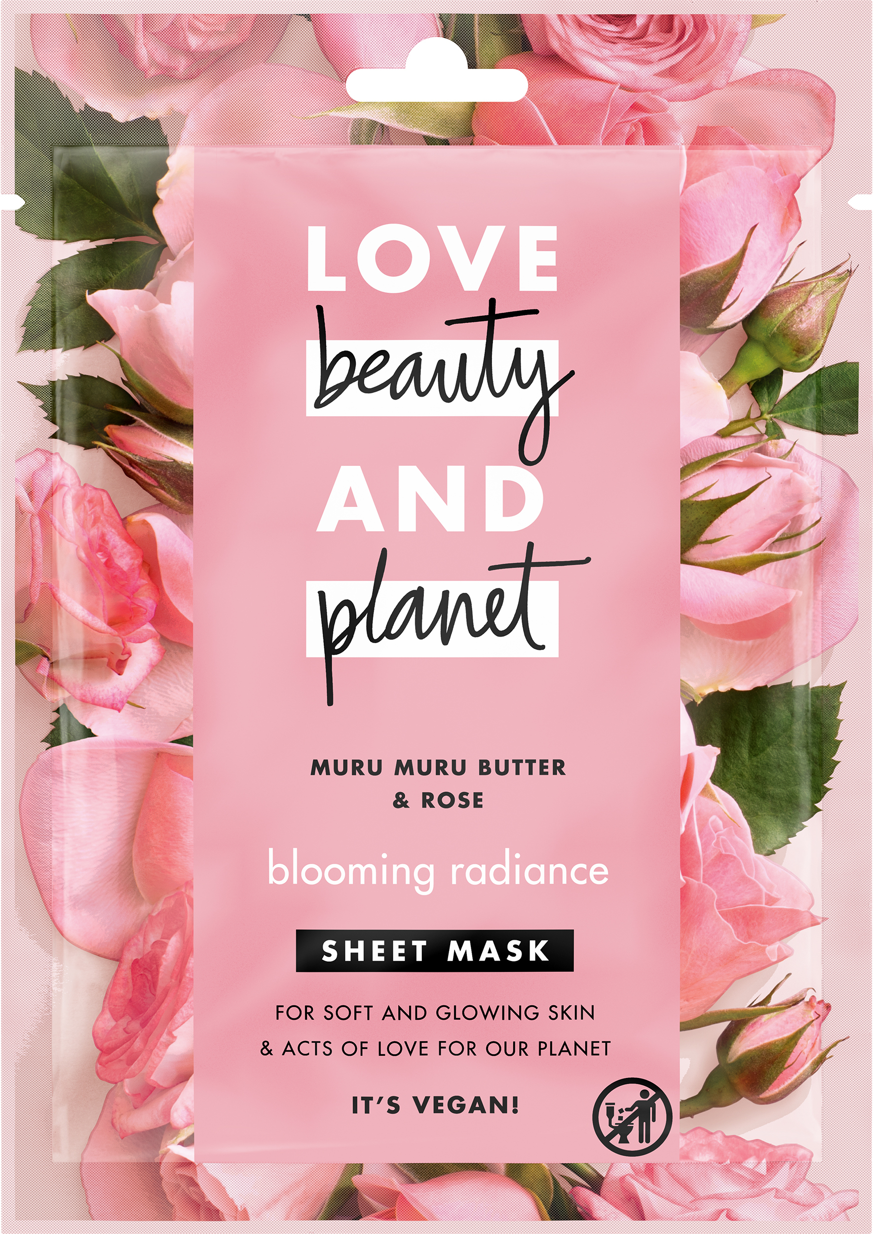 Love Beauty And Planet Ansiktsmask Blooming Radiance 21 ml