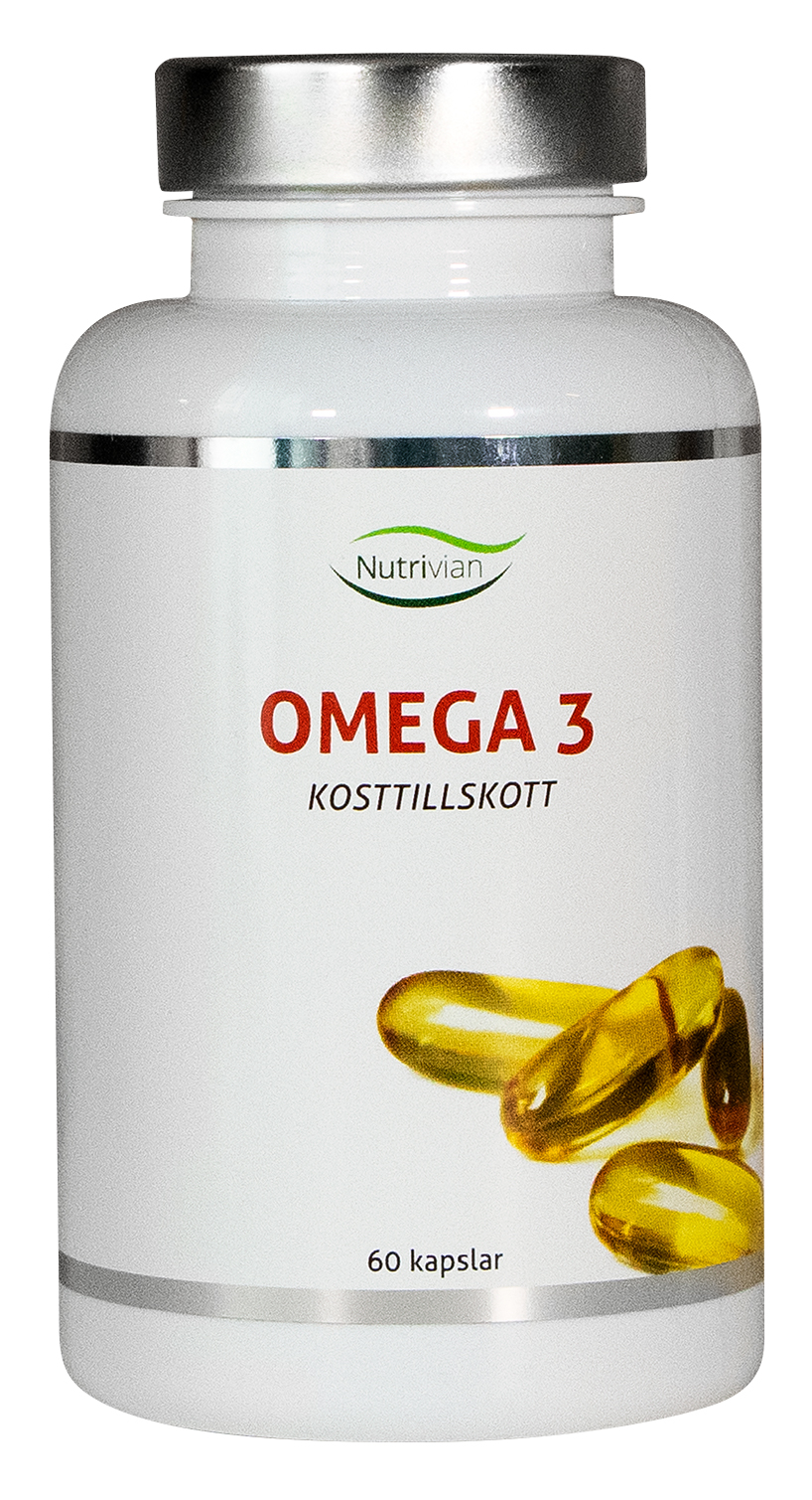 Nutrivian Omega3 60 kapslar