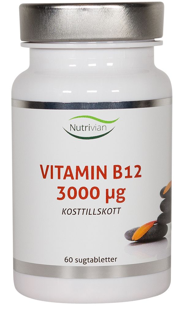 Nutrivian Vitamin B12 60 sugtabletter