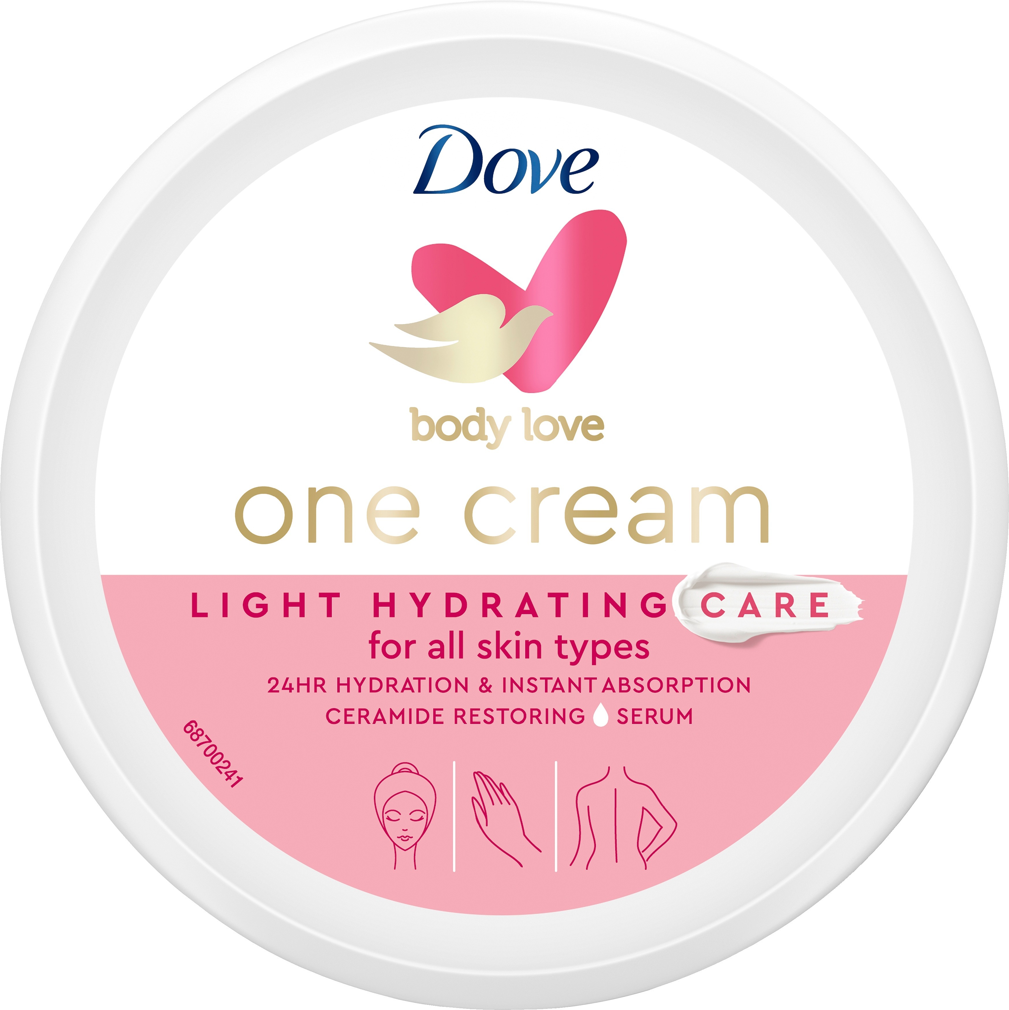 Dove Body Love One Cream Hydrating 250 ml