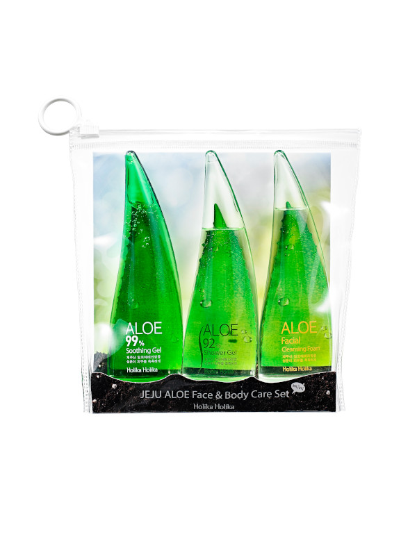 Holika Holika Jeju Aloe Face And Bodycare Set 165 ml
