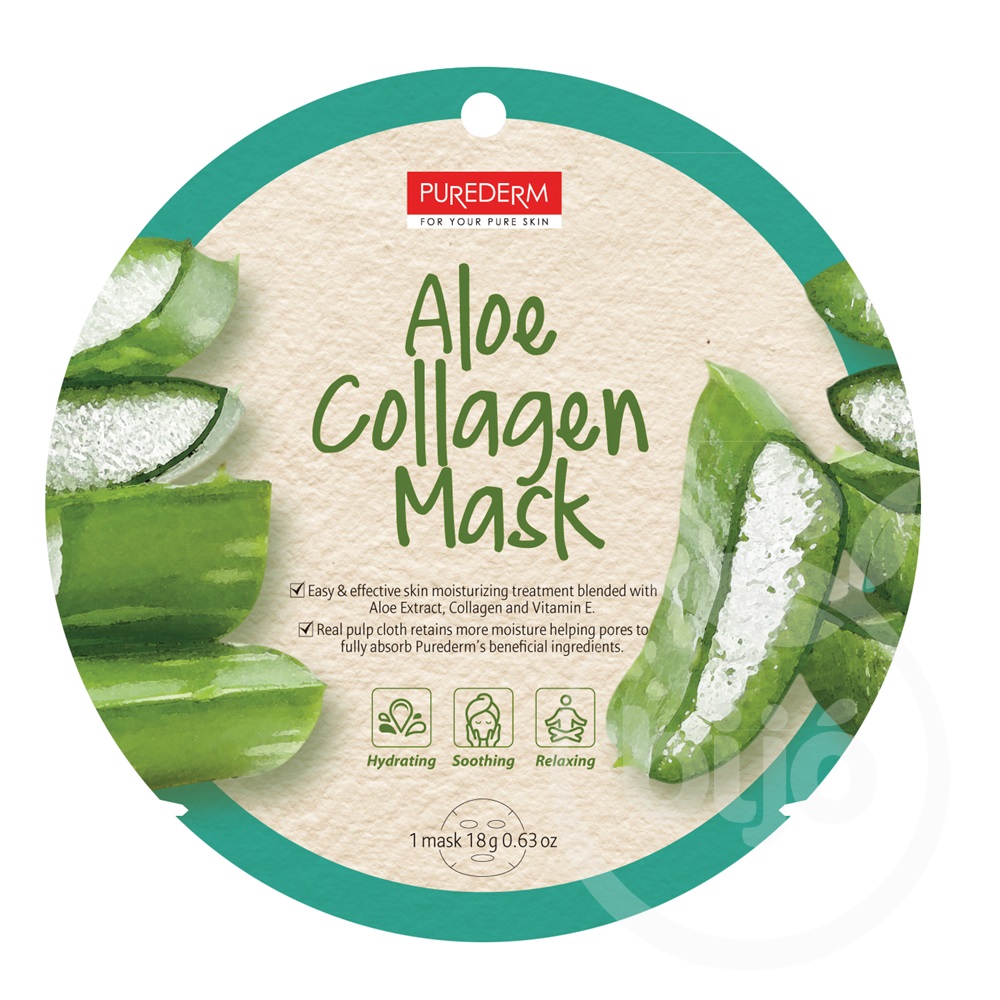 Purederm Aloe Collagen Mask 1 st