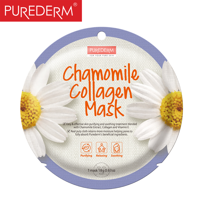 Purederm Chamomile Collagen Mask 1 st