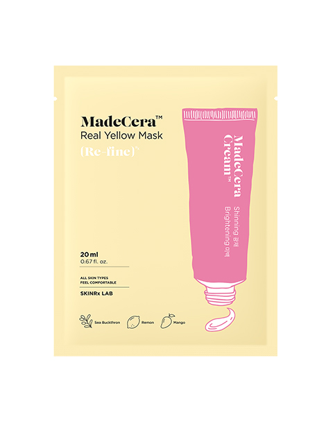 Skinrx Lab Madecera Real Yellow Mask