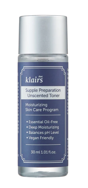 Klairs Supple Preparation Unscented Toner 30 ml