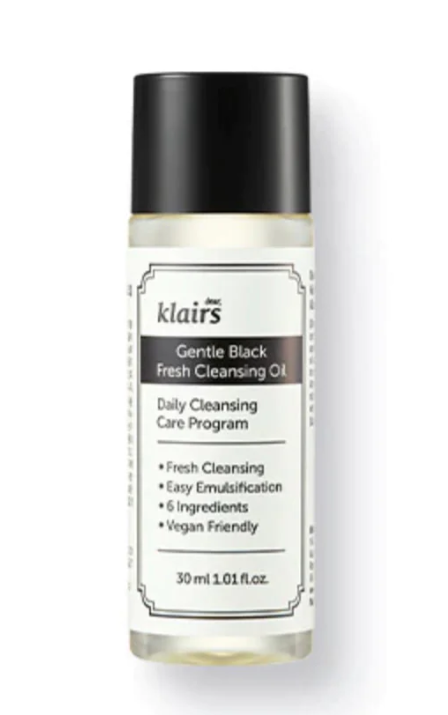 Klairs Gentle Black Fresh Cleansing Oil 30 ml