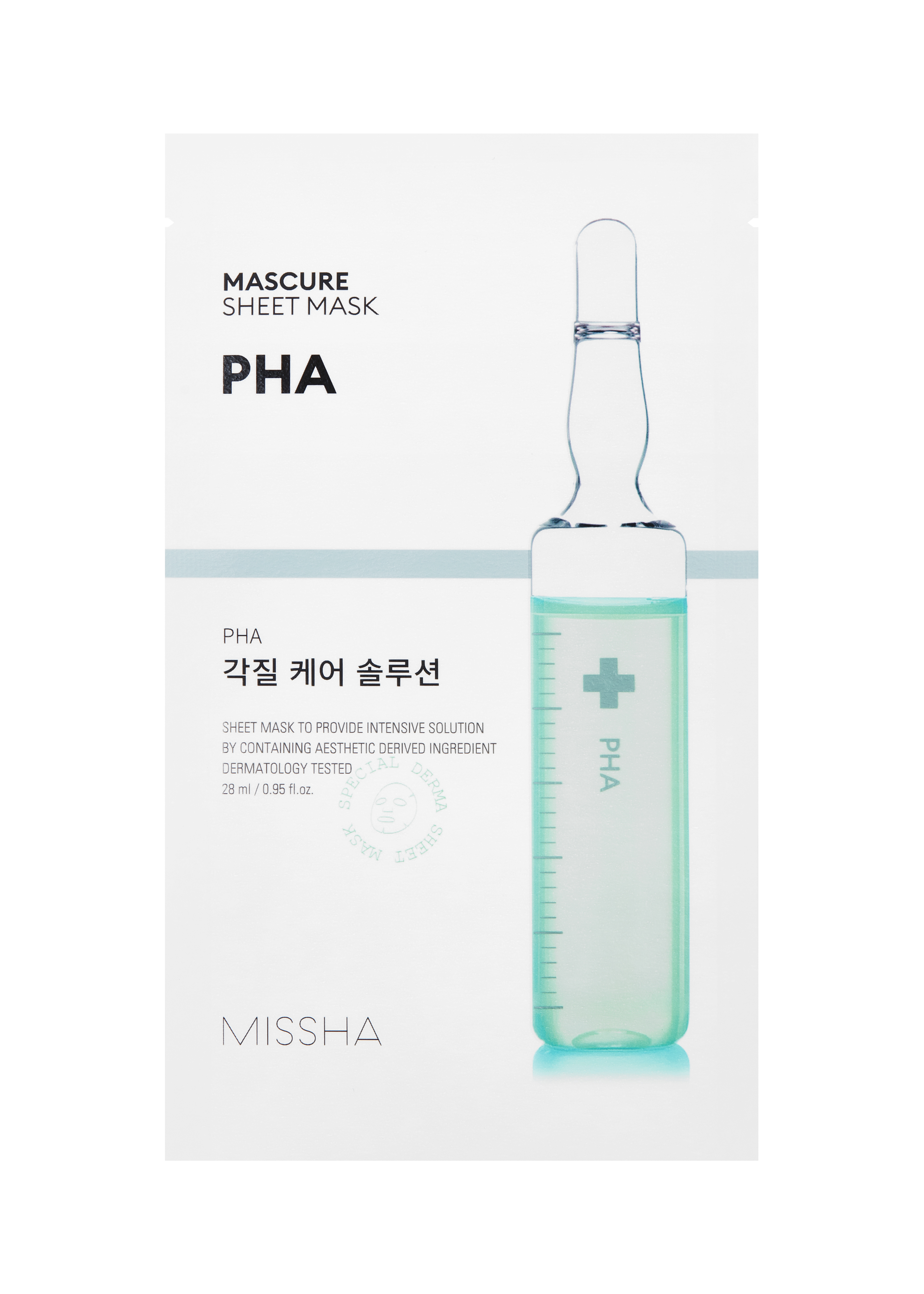 Missha Mascure Peeling Solution PHA Sheet Mask 28 ml