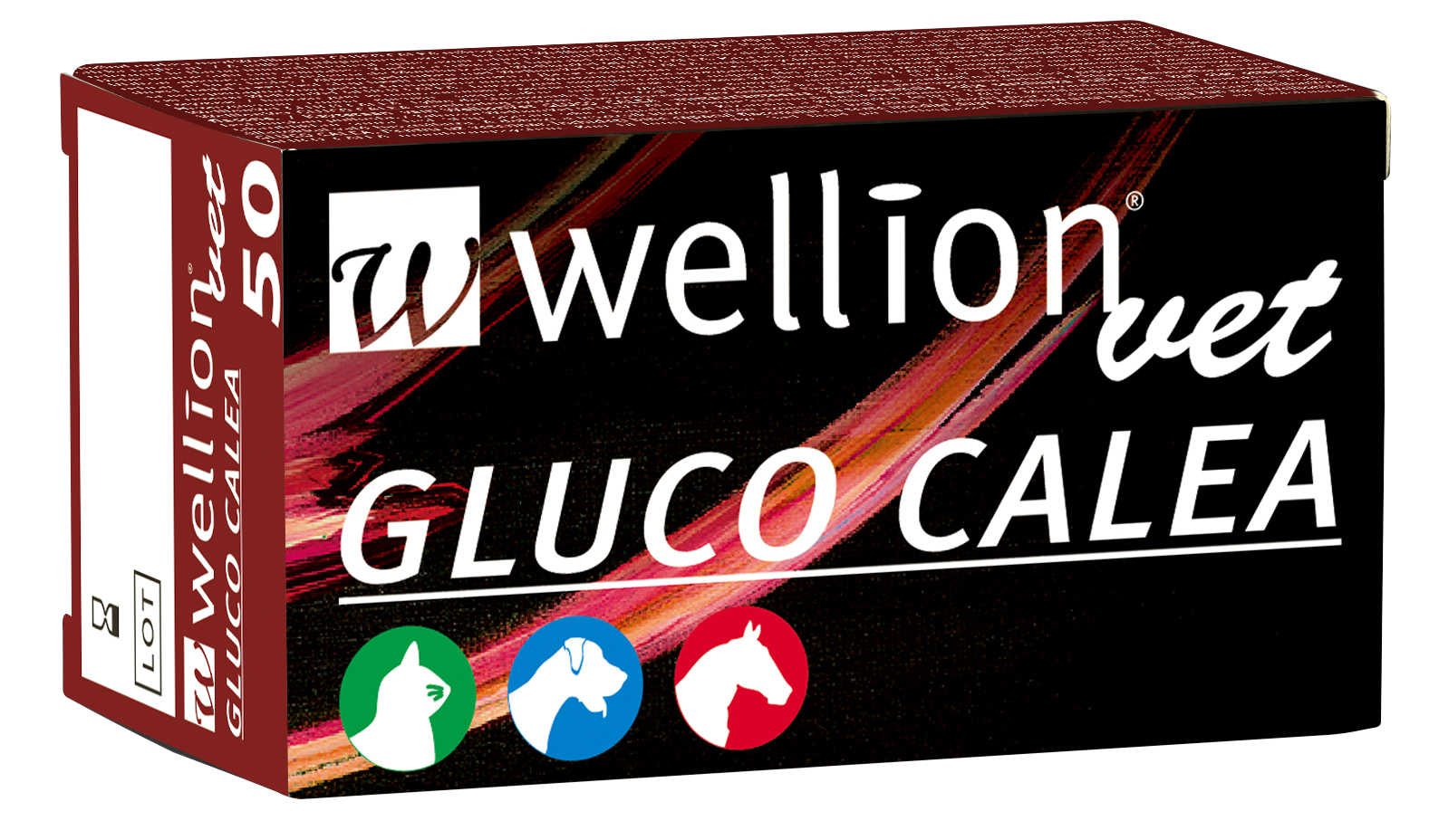 Wellion Vet Gluco Valea Teststickor B-glukos 50 st
