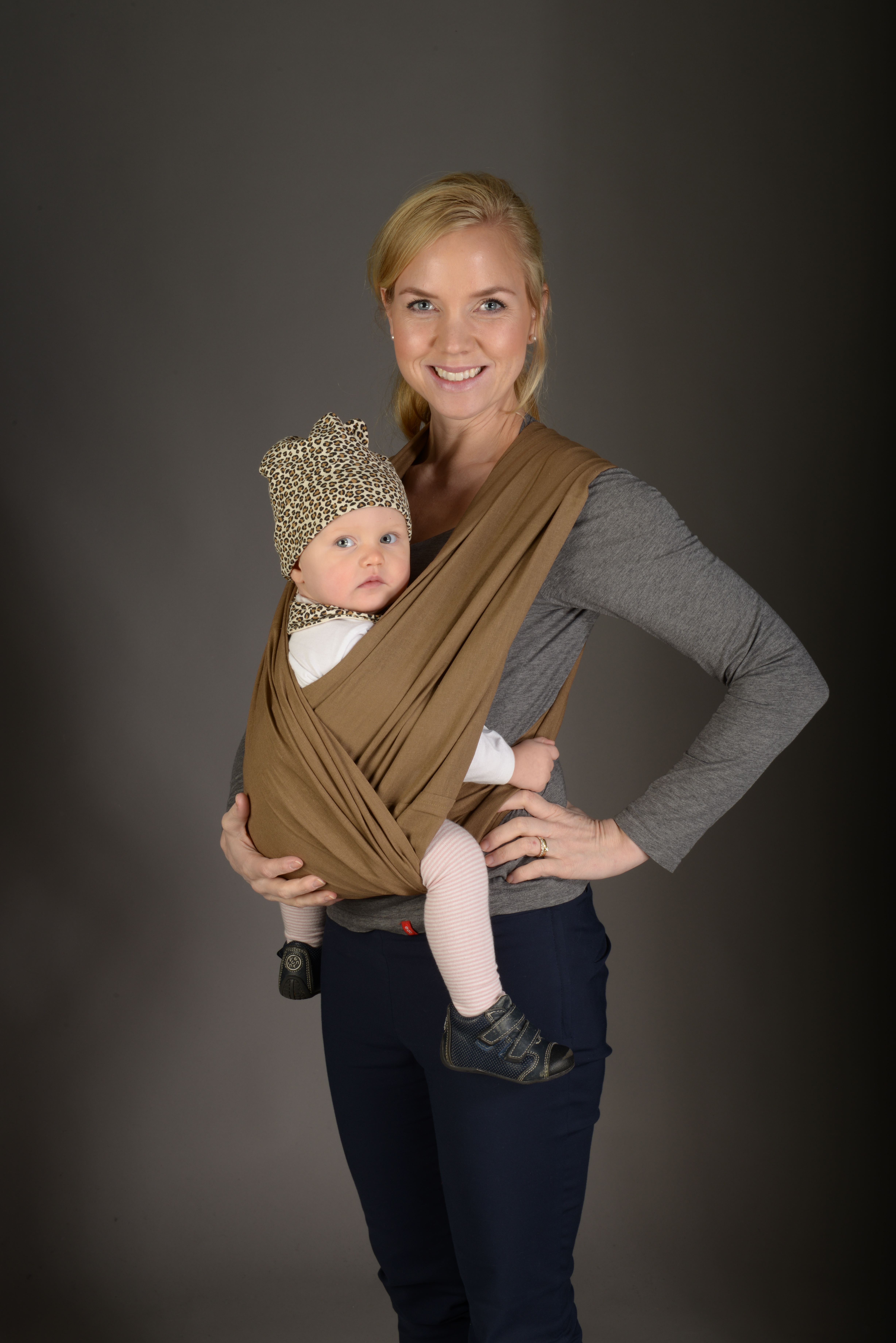 EasyHug Original Bärsjal Choklad S