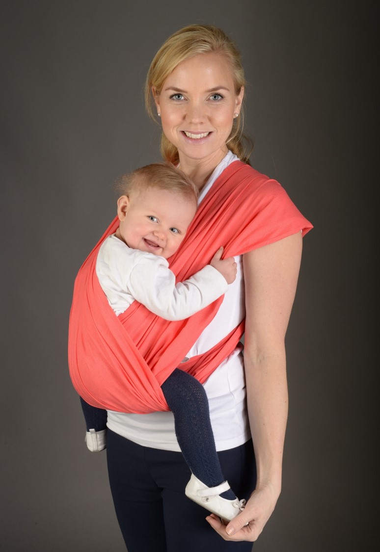 EasyHug Original Bärsjal Korall S