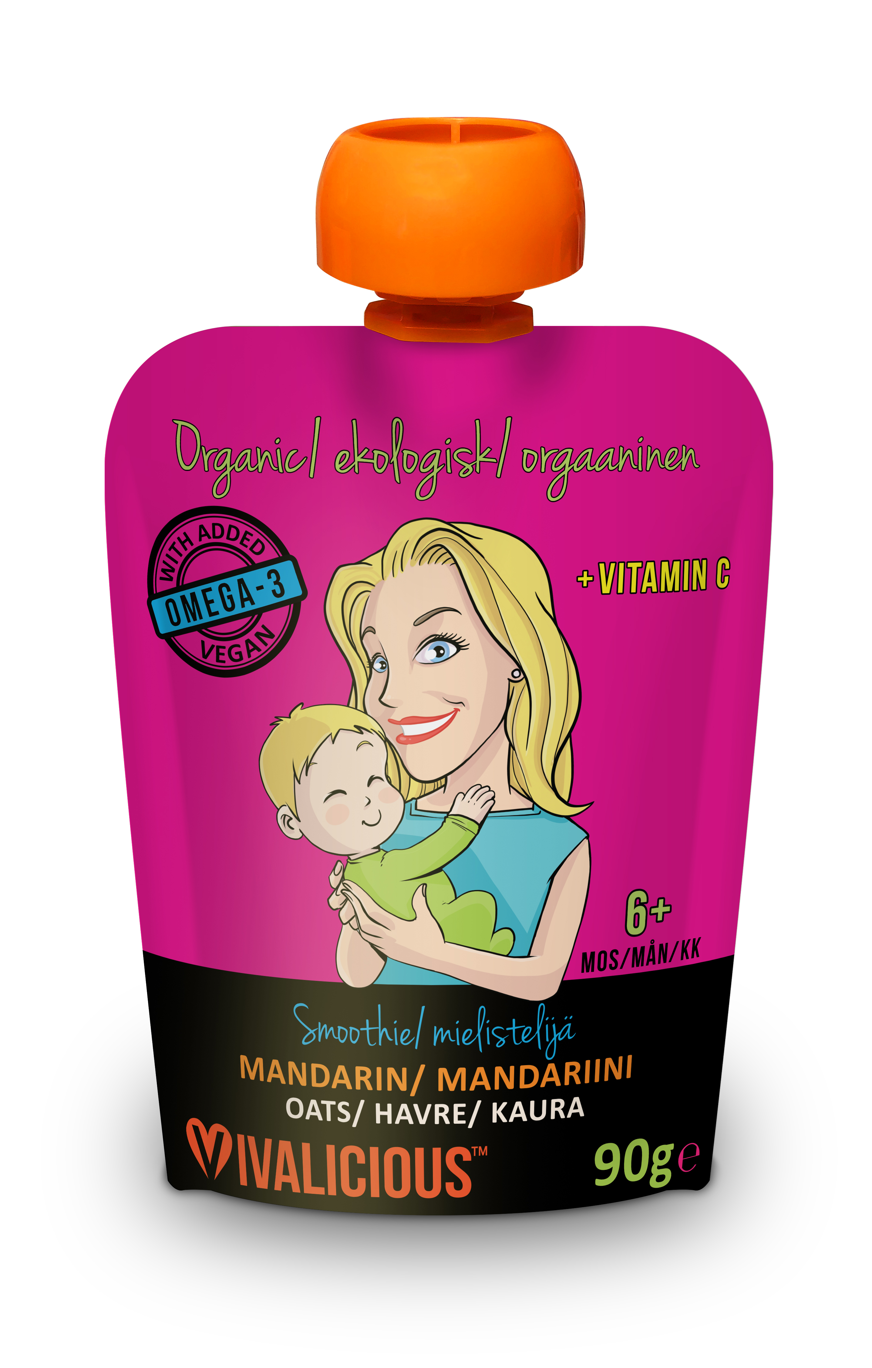 Vivalicious Smoothie Mandarin 90 g