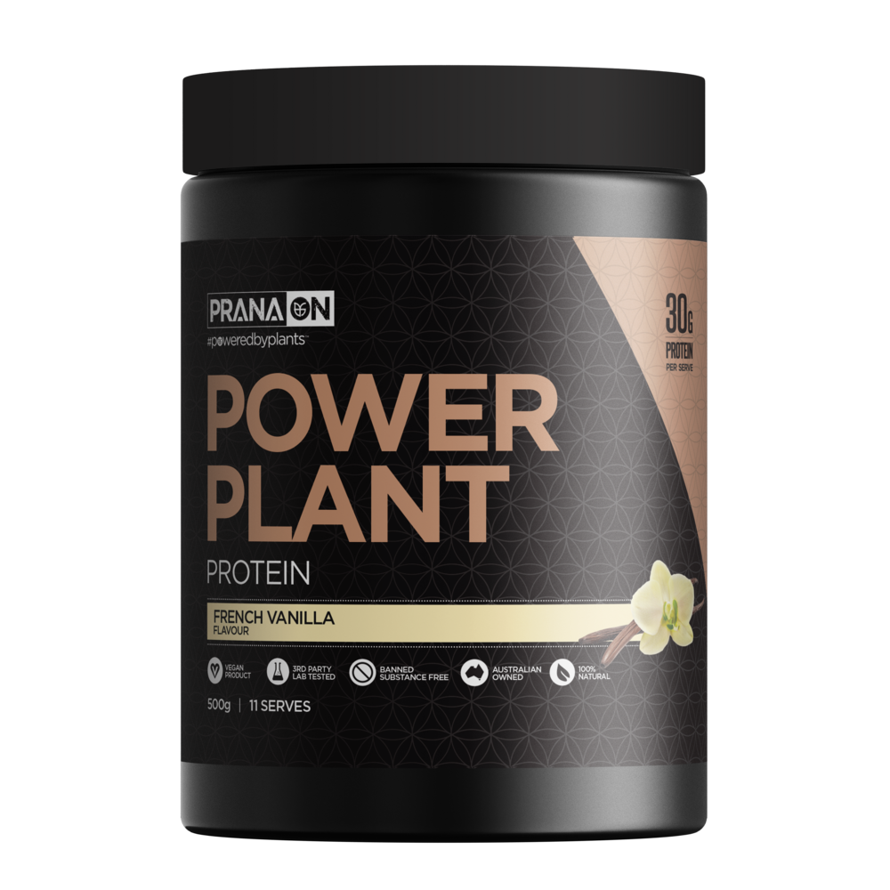 PranaOn Power Plant Protein French Vanilla 500g