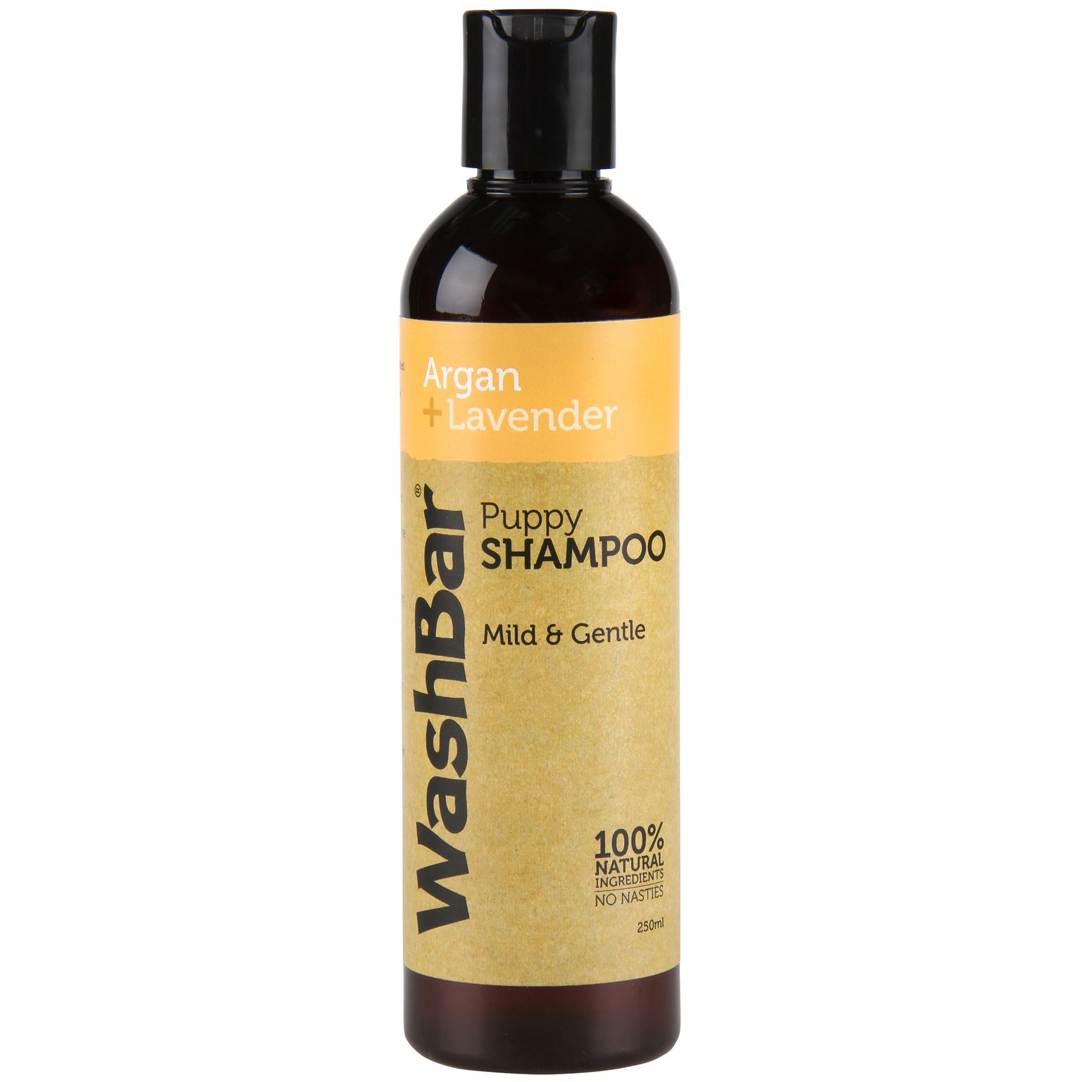 WashBar Natural Puppy Shampoo Argan & Lavender 250 ml