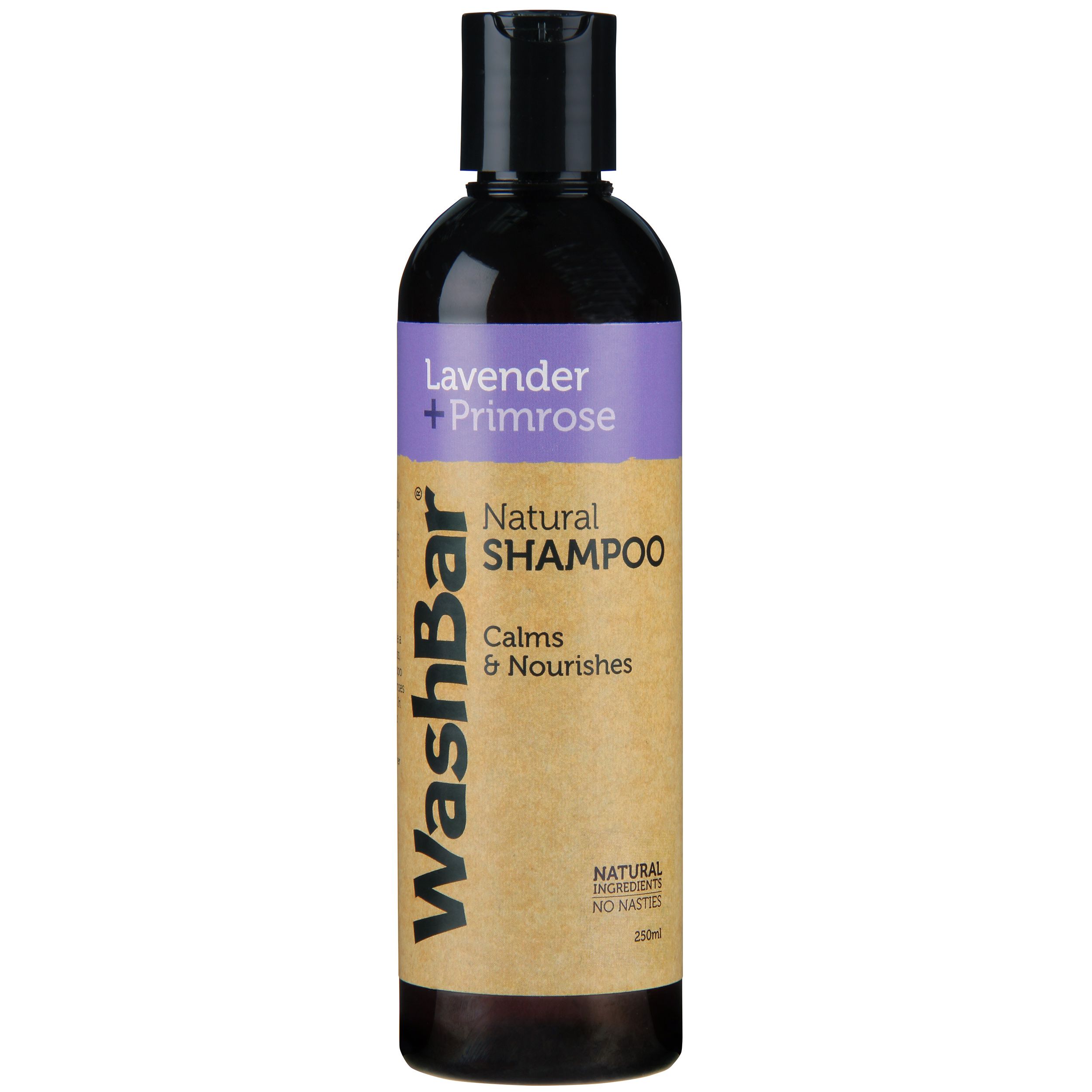 Washbar Natural Schampoo Lavender & Primrose 250 ml