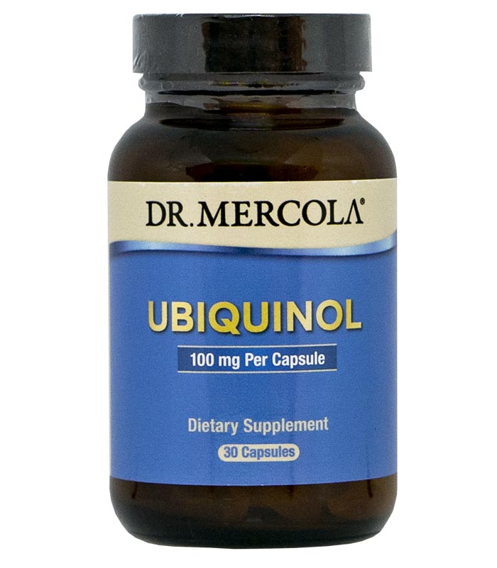 DR.MERCOLA Ubiquinol 100 mg 30 kapslar