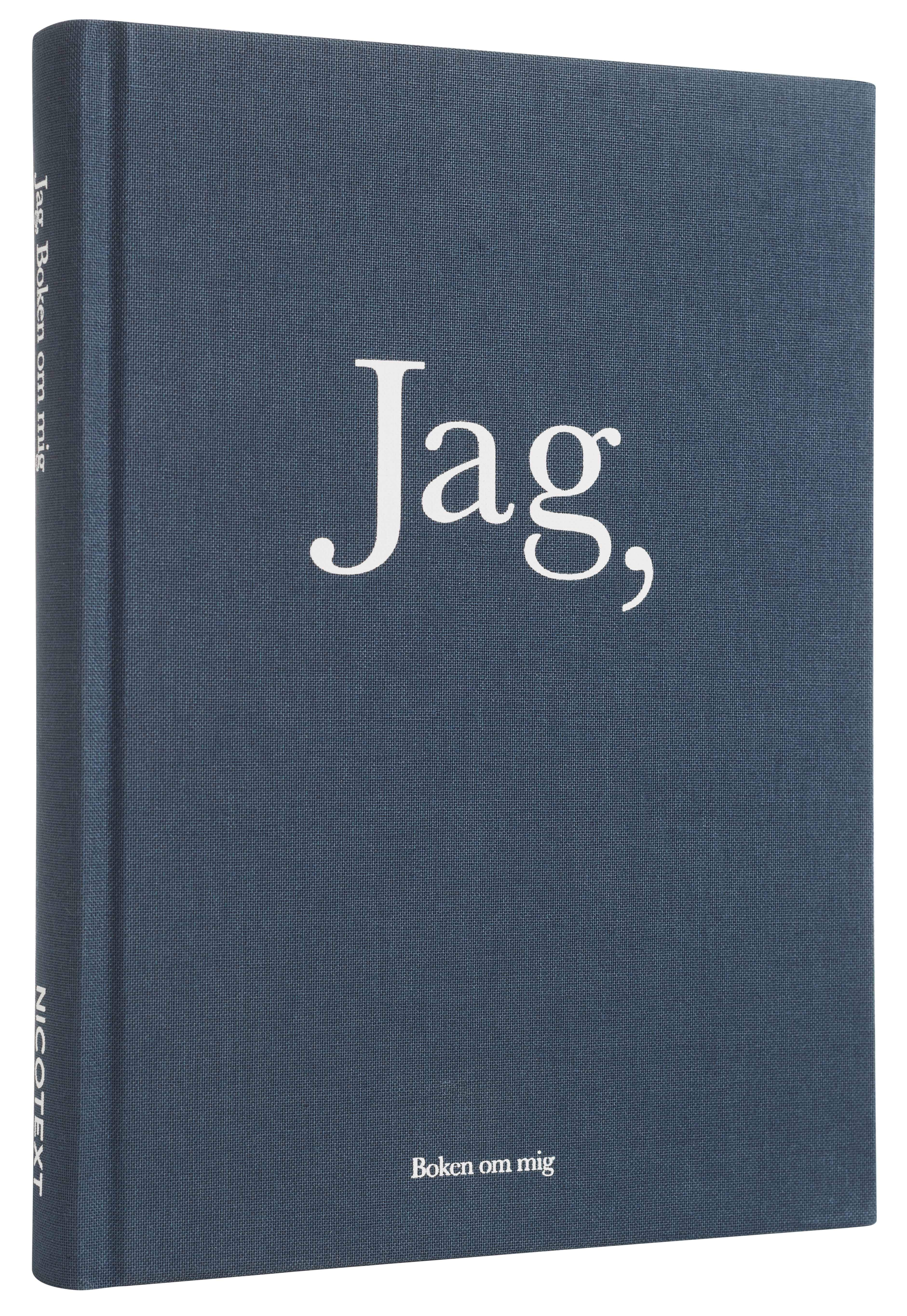Nicotext JAG: Boken om mig