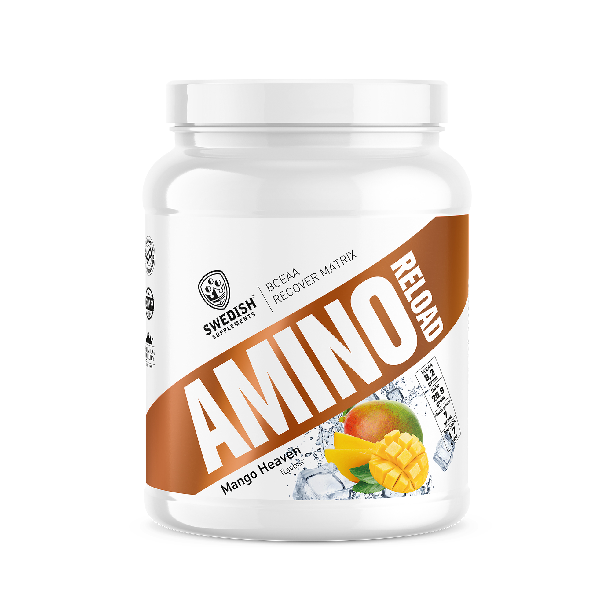 Swedish Supplements Amino Reload Mango Heaven 1 kg